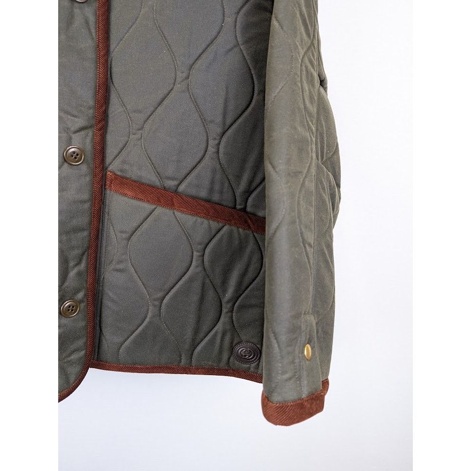 Gucci o1rshd1 Caban Waxed Cotton Jacket in Shrub/Mix Size US M / EU 48-50 / 2 - 5 Thumbnail