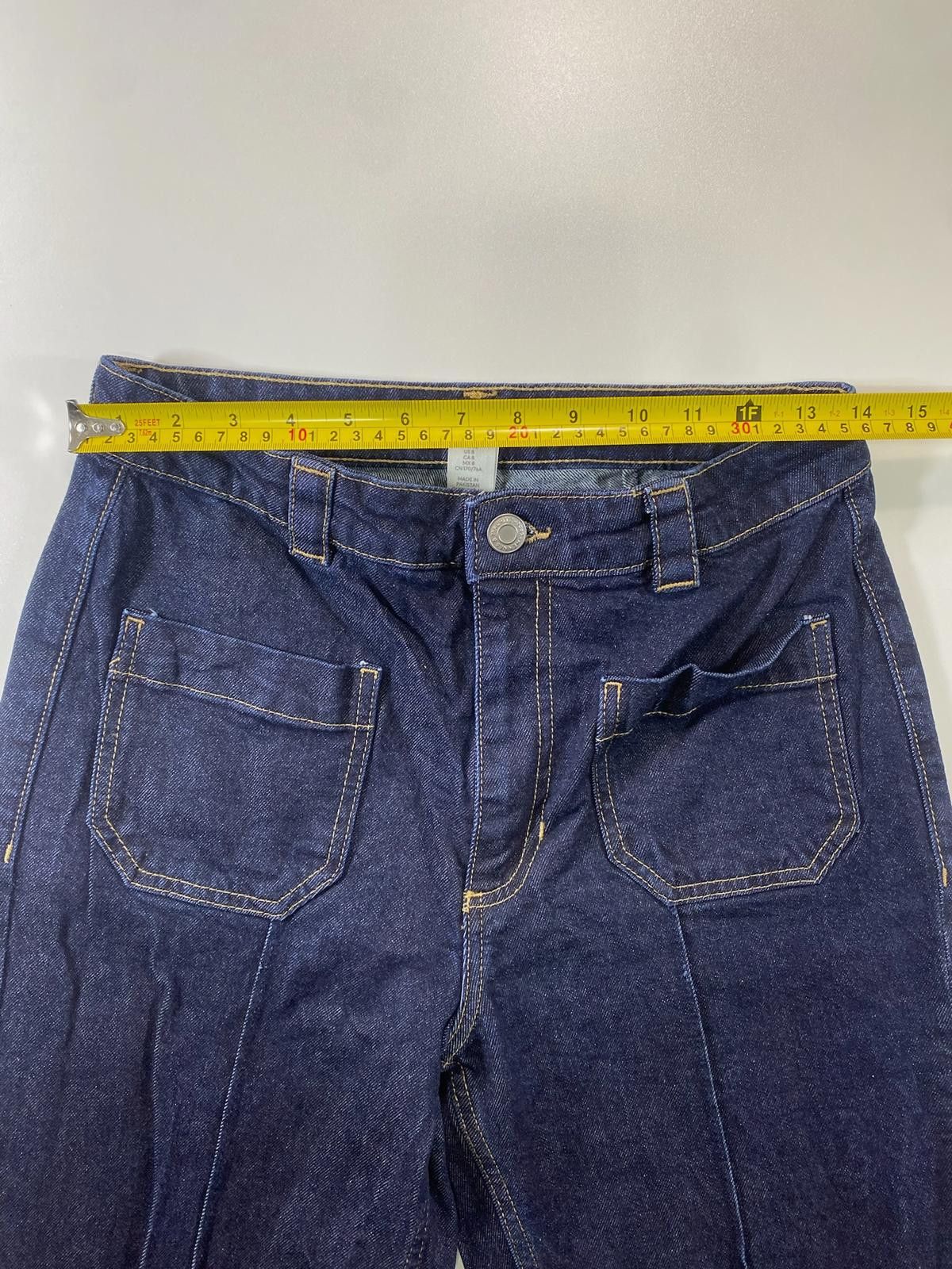 Unknown London H&M Dark Blue Denim Jeans with Front Pockets 8 Size US 30 / EU 46 - 6 Thumbnail