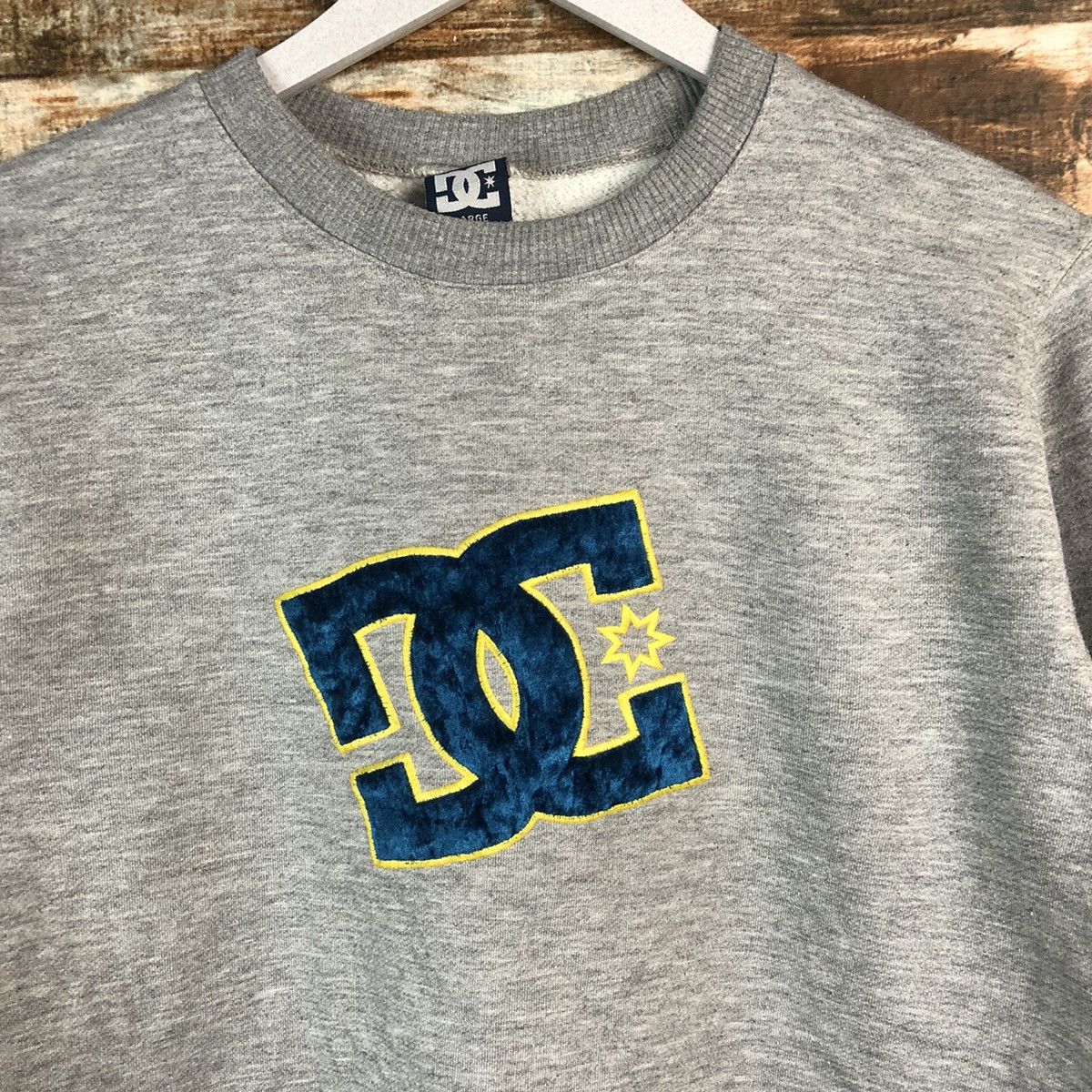 DC × Vintage DC Grey vintage Sweatshirt #A1942 Size US S / EU 44-46 / 1 - 5 Thumbnail