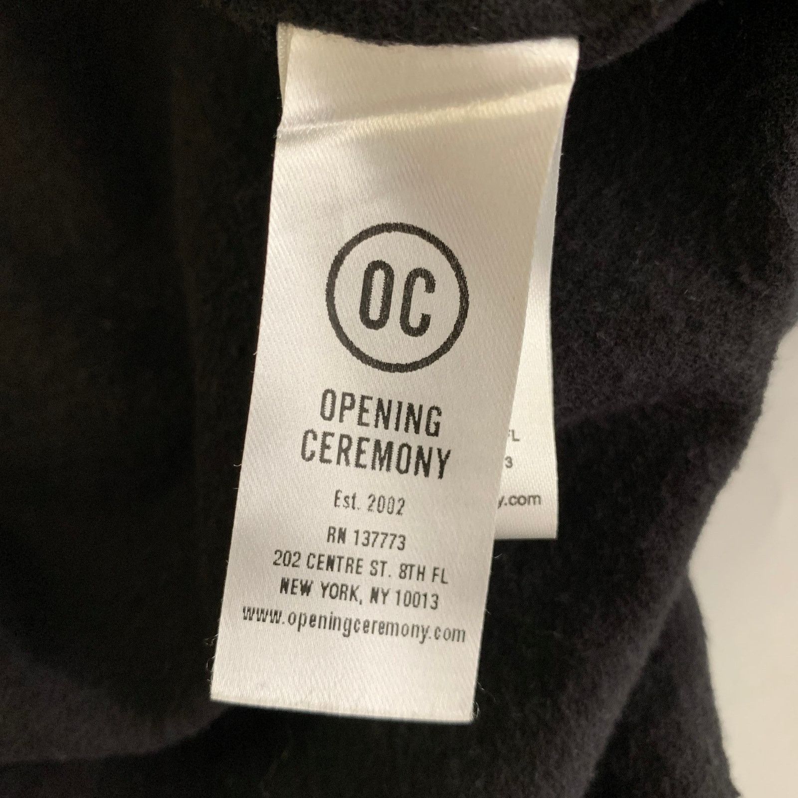 Opening Ceremony OPENING CEREMONY Size M Black Nylon Windbreaker Jacket Size US M / EU 48-50 / 2 - 7 Thumbnail