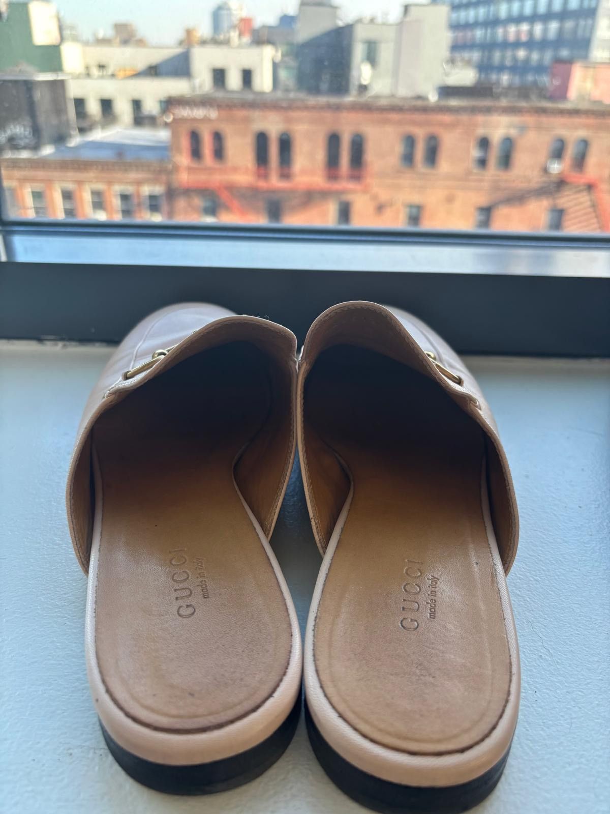 Gucci Gucci Princetown Leather Slipper - Light Pink Size US 9.5 / IT 39.5 - 4 Thumbnail