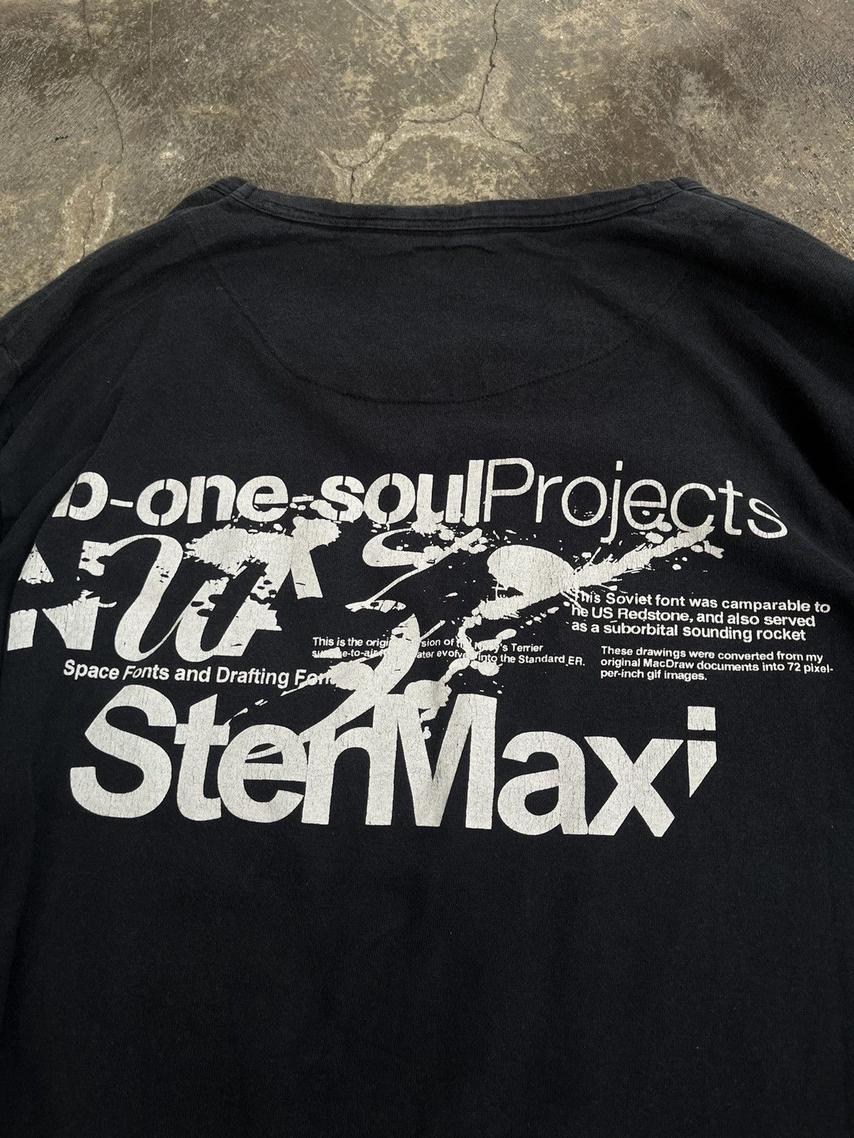 If Six Was Nine 2000s JAPANESE BONEAOUL POEM DOUBLE LAYER GOTHIC PUNK STYLE Size US M / EU 48-50 / 2 - 5 Thumbnail