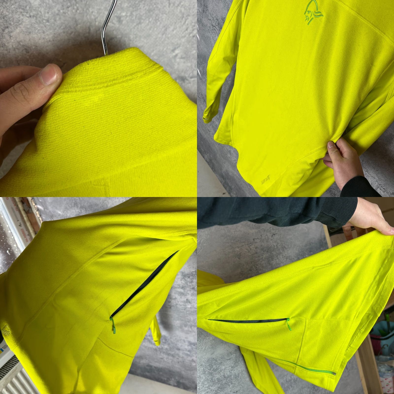 Vintage Norrona Jacket Yellow Palm Warm1 Size S Men's Polyester Outer Shell Jacket Size US S / EU 44-46 / 1 - 9 Thumbnail