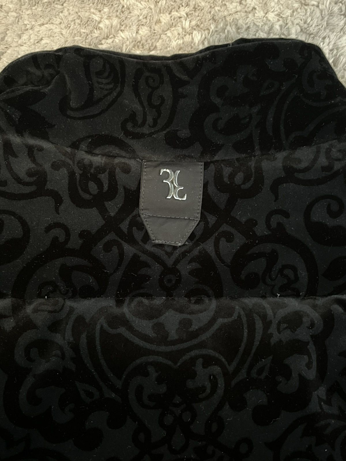 Billionaire Couture Billionaire Italian Couture Paisley Velvet Puffer Jacket Size US M / EU 48-50 / 2 - 12 Thumbnail
