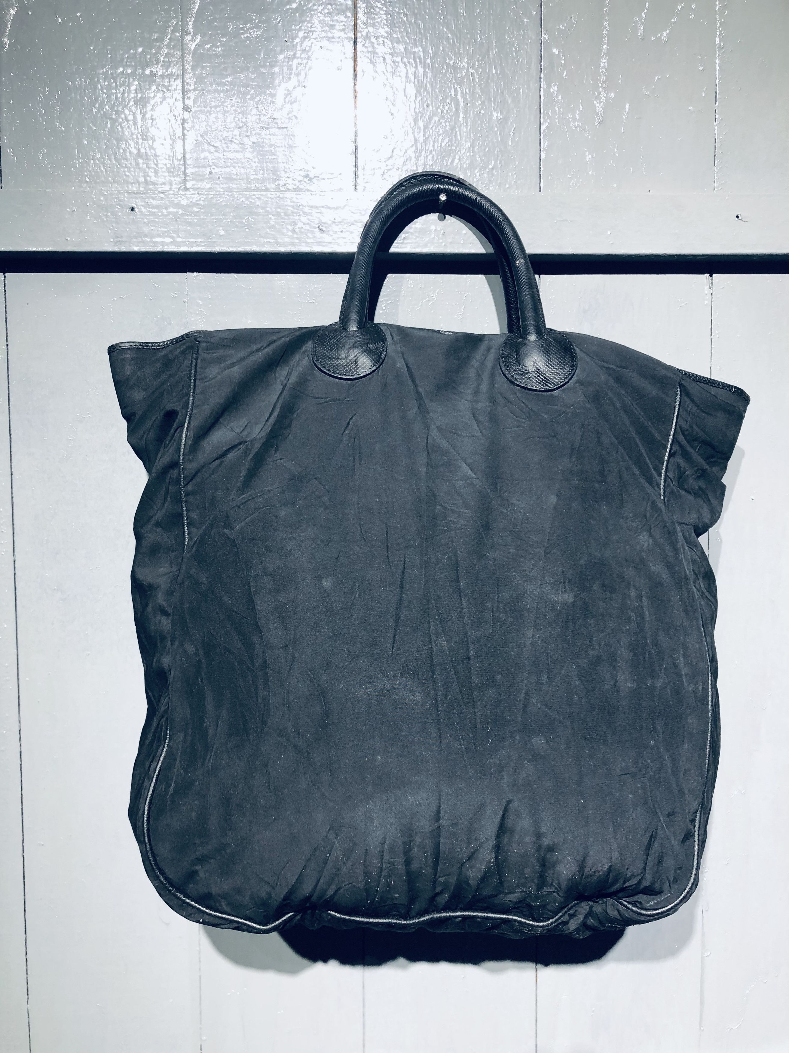 Bottega Veneta Classic‼️Authentic Bottega Vaneta Black Nylon Style Tote bag Size ONE SIZE - 11 Thumbnail