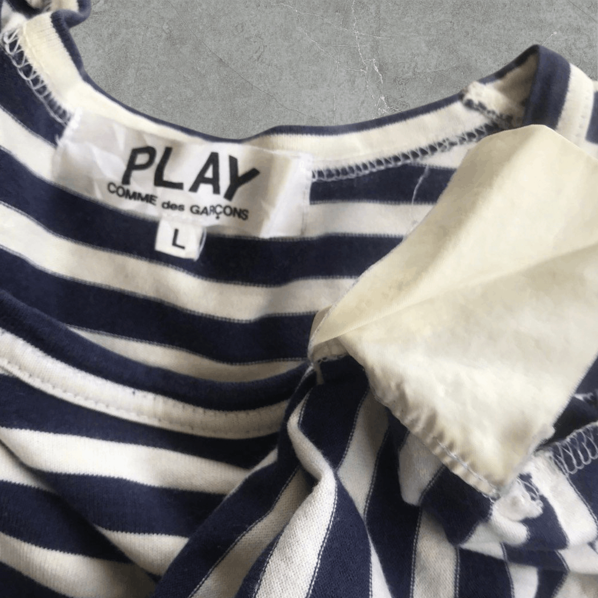 CDG by Comme des Garcons × Comme des Garcons × Japanese Brand Play comme des garçons women’s longsleeve Size L / US 10 / IT 46 - 4 Thumbnail