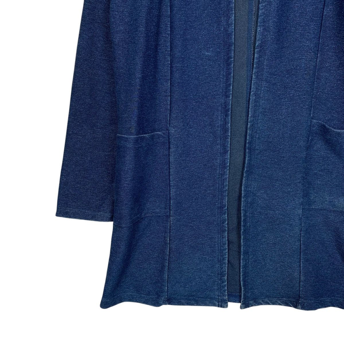 Other Hiroko Kitajima Indigo Hooded Buttonless Jacket Size US M / EU 48-50 / 2 - 3 Thumbnail