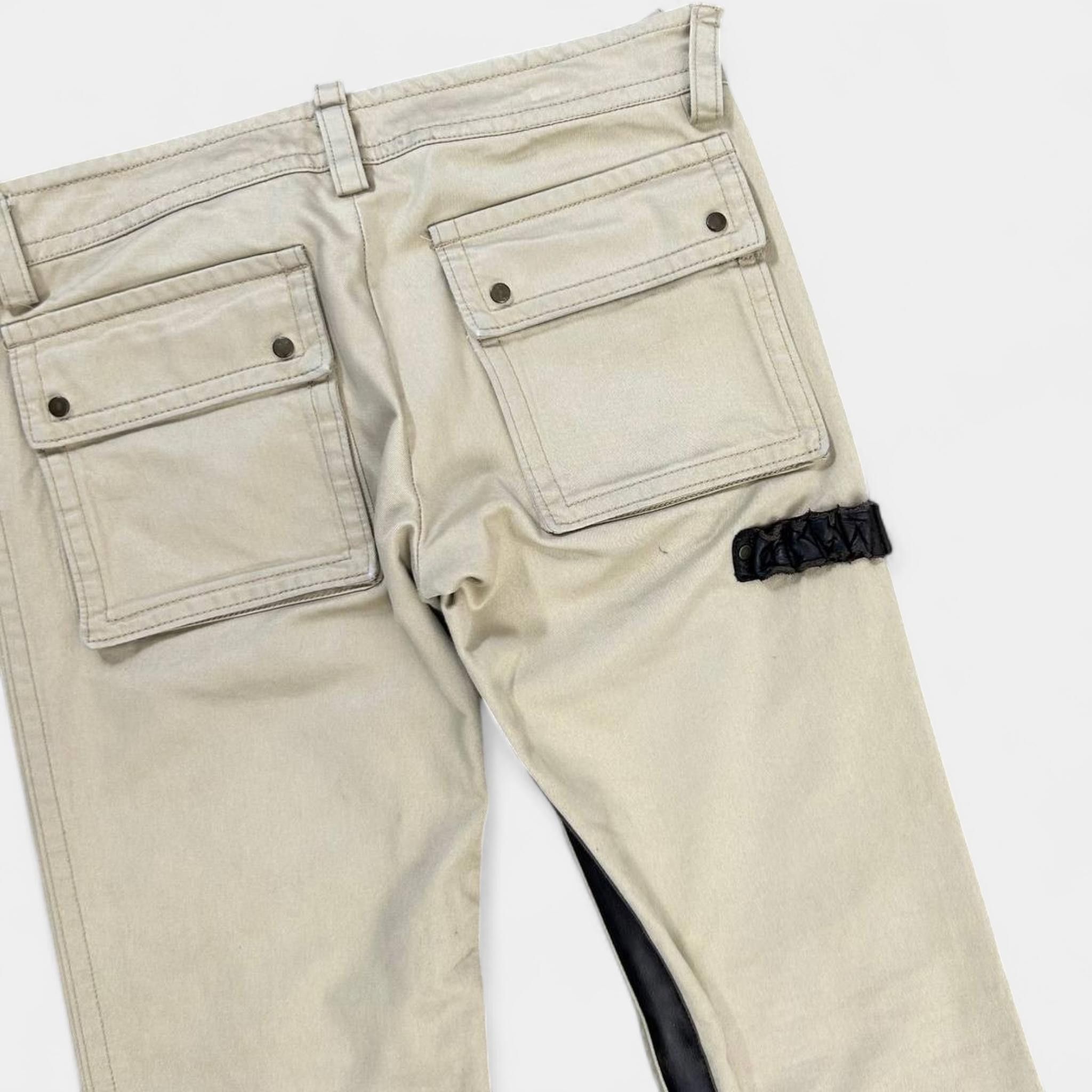 Dsquared2 Dsquared2 Flare Beige Cargo Pants Size US 31 - 5 Thumbnail