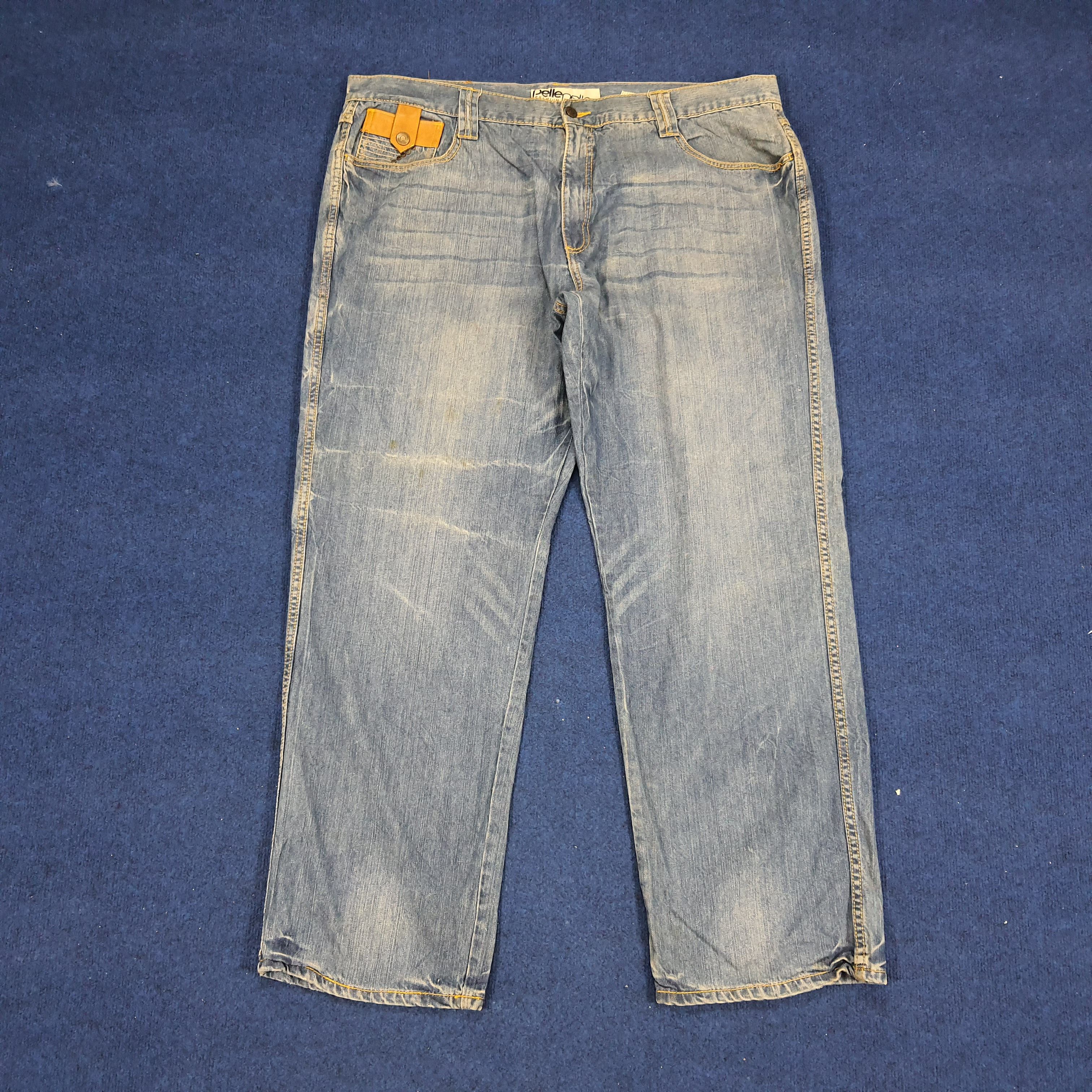 Pelle Pelle × Vintage Vintage Pelle Pelle Us Urban Fashion Design Jeans Size US 42 / EU 58 - 5 Thumbnail