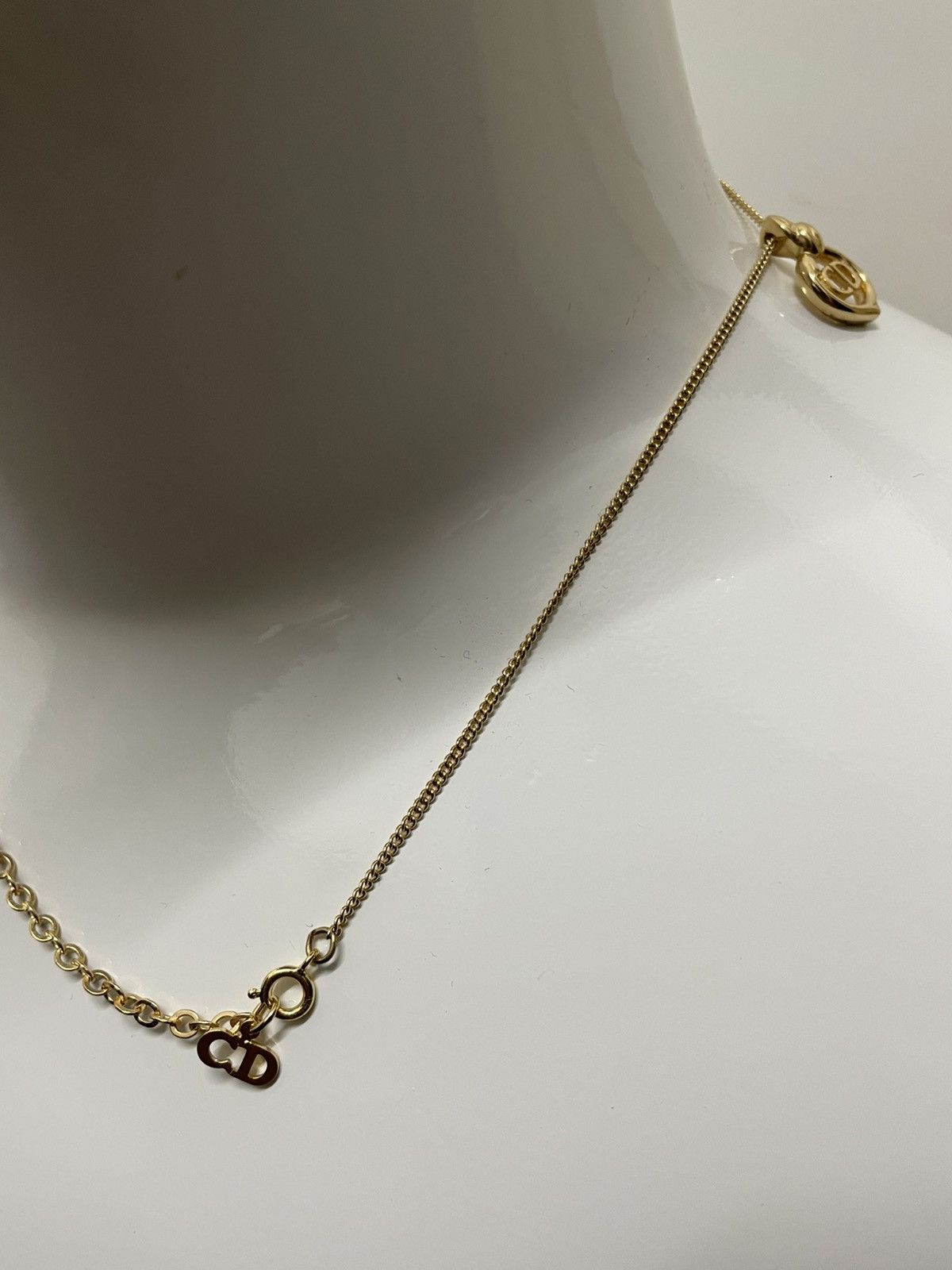 Dior Authentic Dior CD Logo Necklace Pendant (Germany) Size ONE SIZE - 12 Thumbnail
