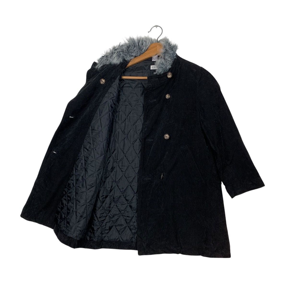 Celine Celine Double Breasted Coat Size XXS / US 00 / IT 34 - 9 Thumbnail