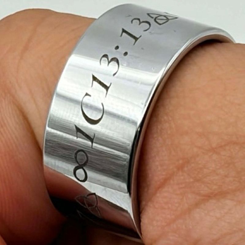 Other Silver Infinity Men’s Ring Size ONE SIZE - 2 Thumbnail
