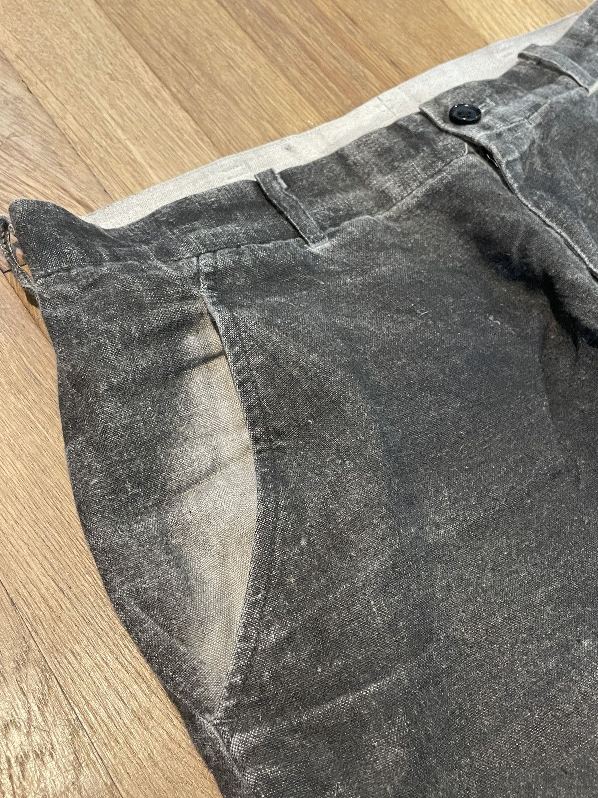 Comme des Garcons Rare AD2002 Comme Des Garcons Homme Plus Trompe L’Oeil Pants Size US 32 / EU 48 - 4 Thumbnail