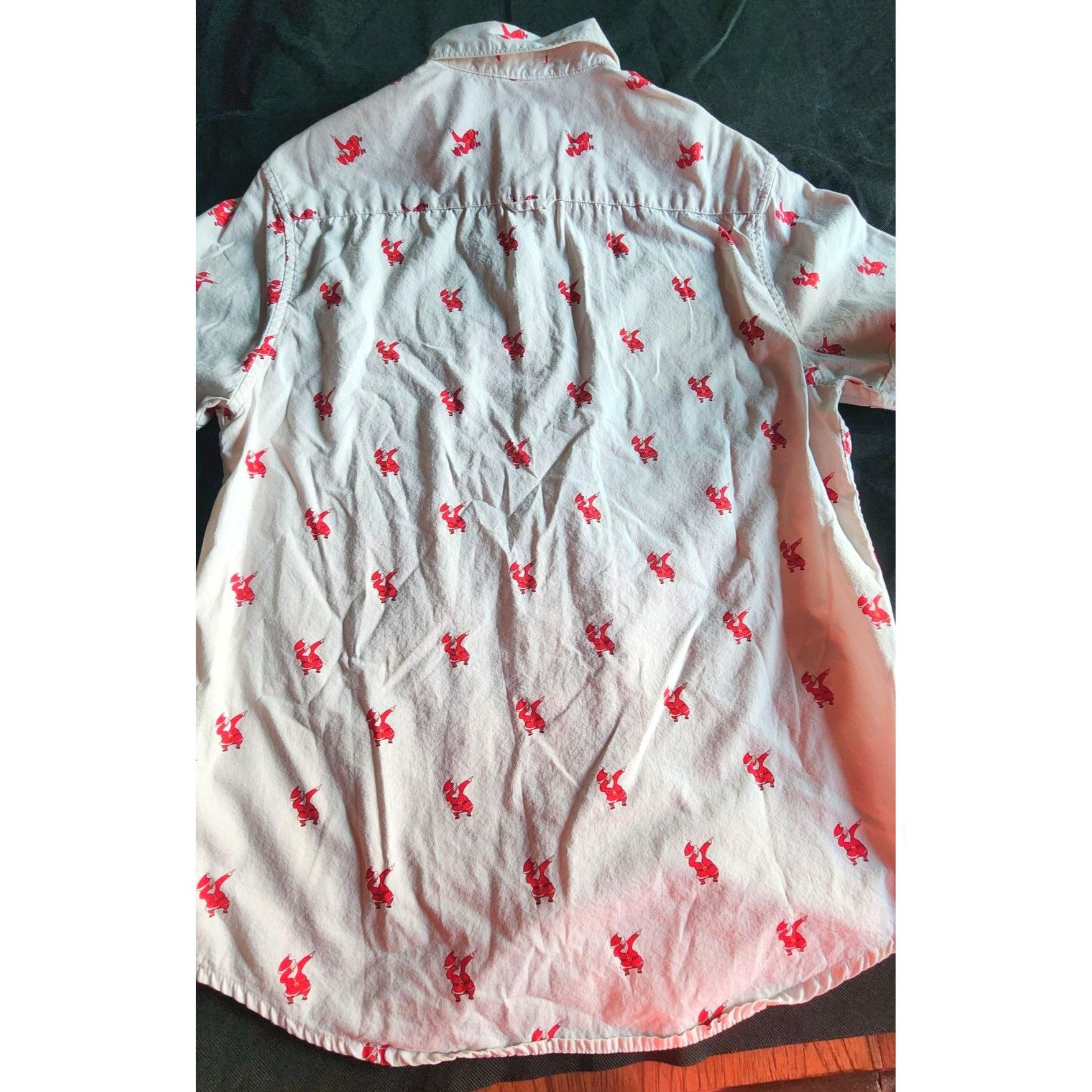 Other Mens Medium Button Down Shirt Dabbing Santa's Christmas Holi Size US M / EU 48-50 / 2 - 12 Thumbnail