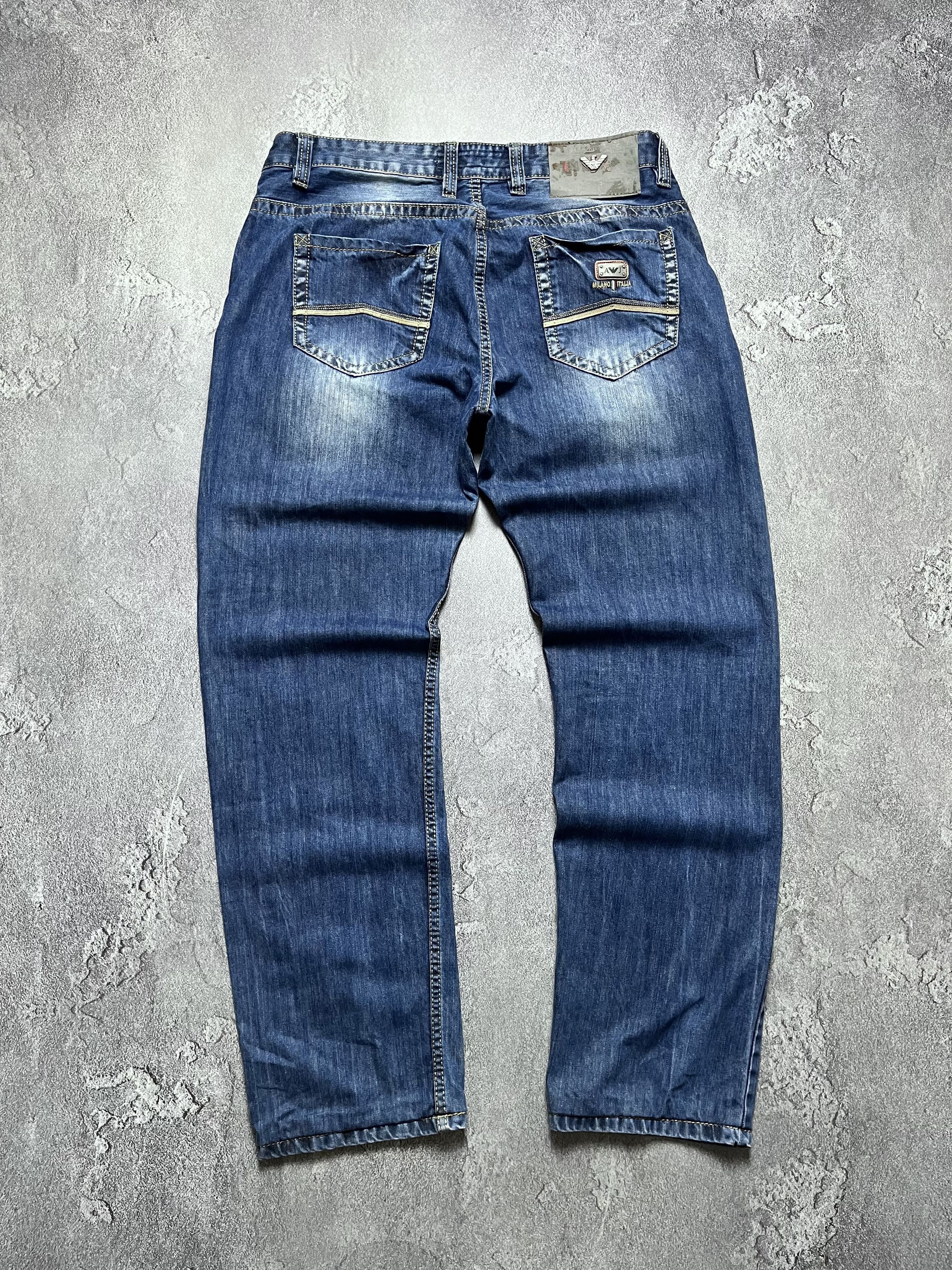 パンツ archive EMPORIO ARMANI flared denim swag Armani Exchange × Emporio Armani × Giorgio Armani Armani Archives