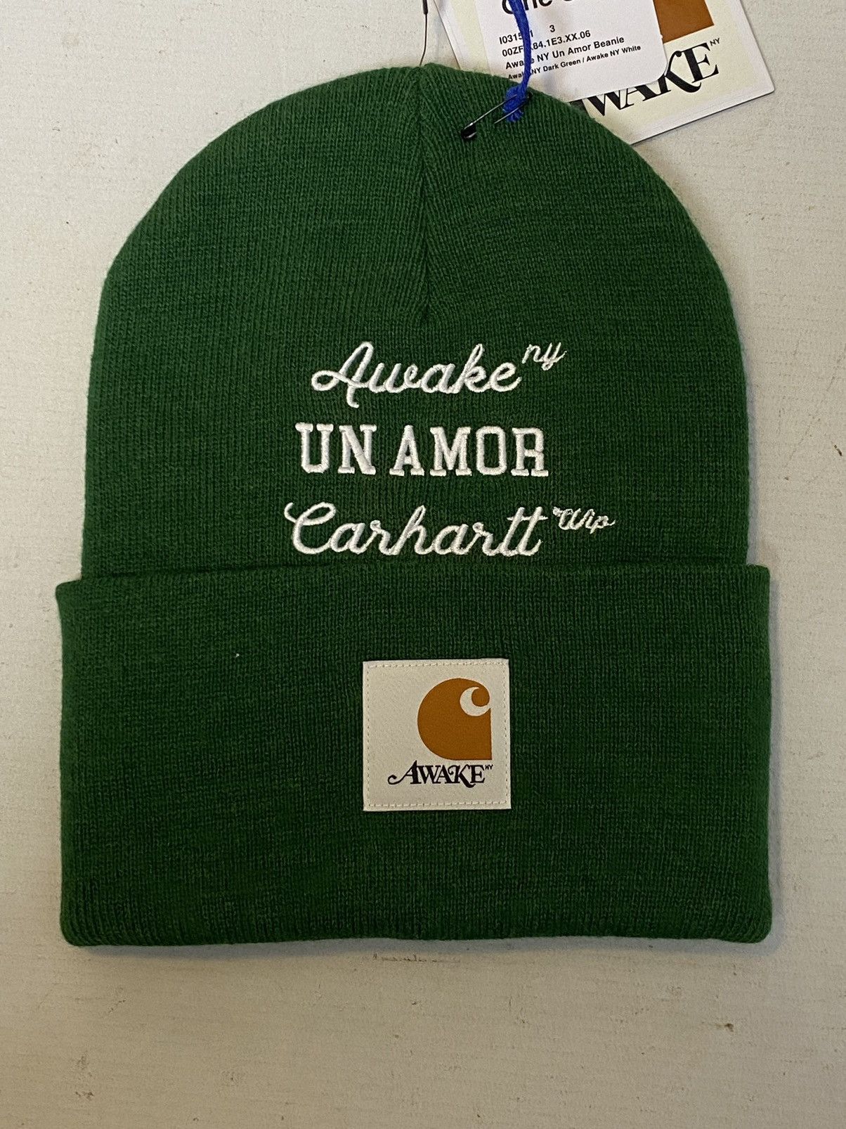 Carhartt Wip Carhartt Wip x Awake NY one size beanie new Size ONE SIZE - 2 Thumbnail