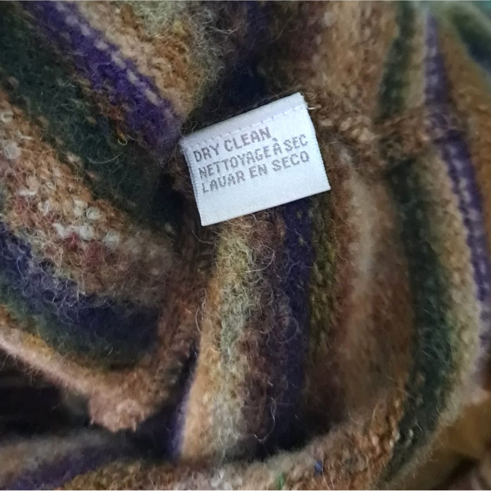 Jones New York Vintage Wool & Lambswool Cardigan P/L Jones NY Size S / US 4 / IT 40 - 3 Thumbnail