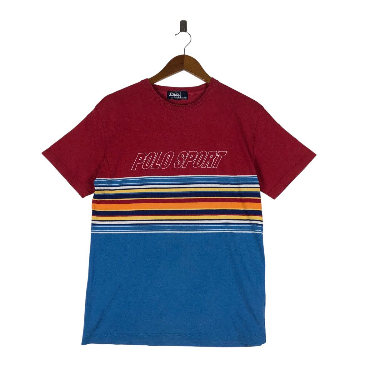Polo Ralph Lauren POLO SPORT Vintage Stripe Design T-Shirt Size US S / EU 44-46 / 1 - 1 Thumbnail