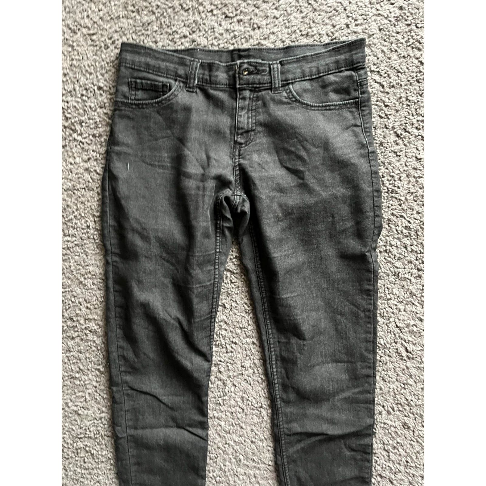 Juicy Couture Juicy Couture Jeans Womens 0 Black Skinny Denim Stretch Pockets Size 25" / US 0 / IT 36 - 4 Thumbnail