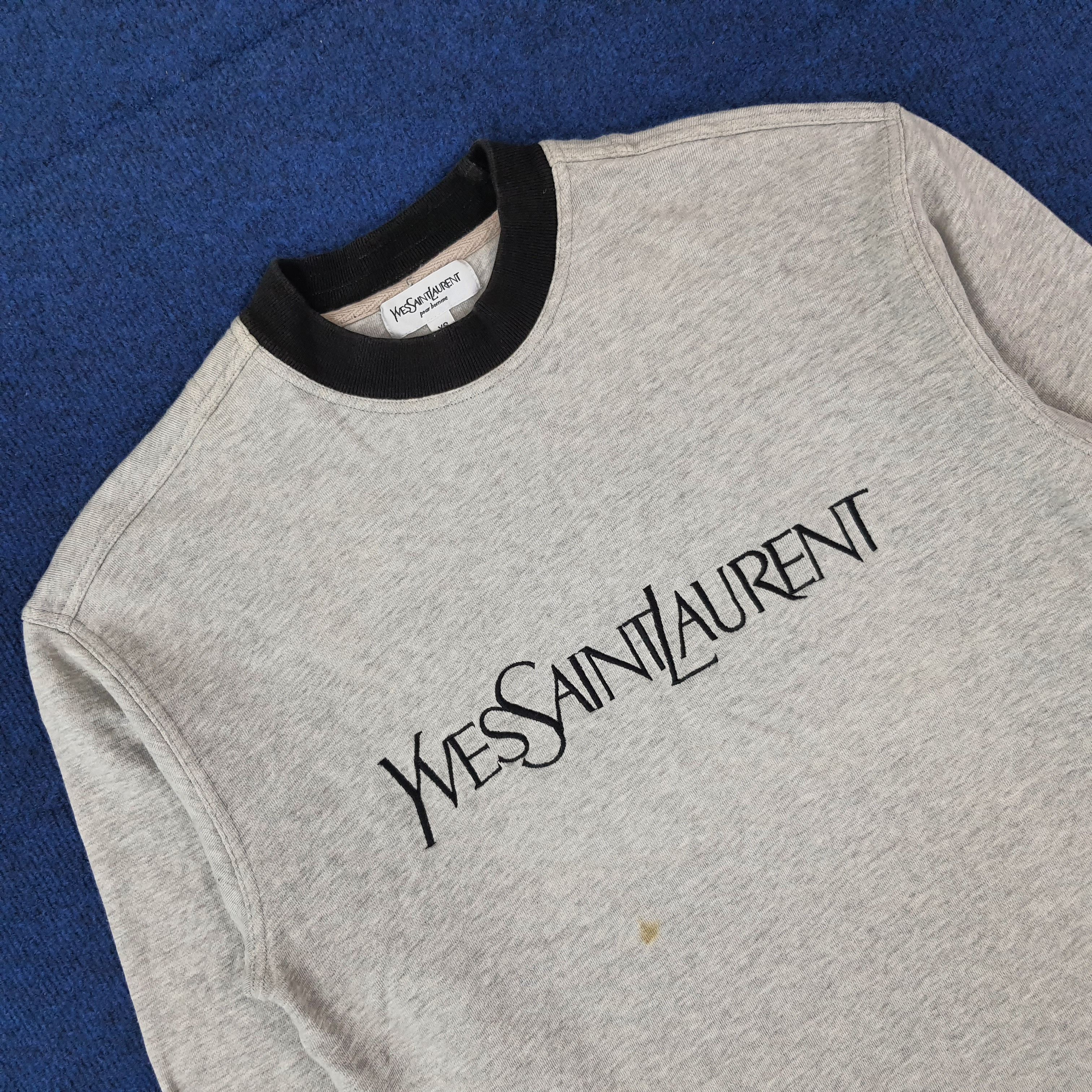 Yves Saint Laurent Vintage Yves Saint Laurent YSL Sweatshirt C250N13 Size US S / EU 44-46 / 1 - 2 Thumbnail