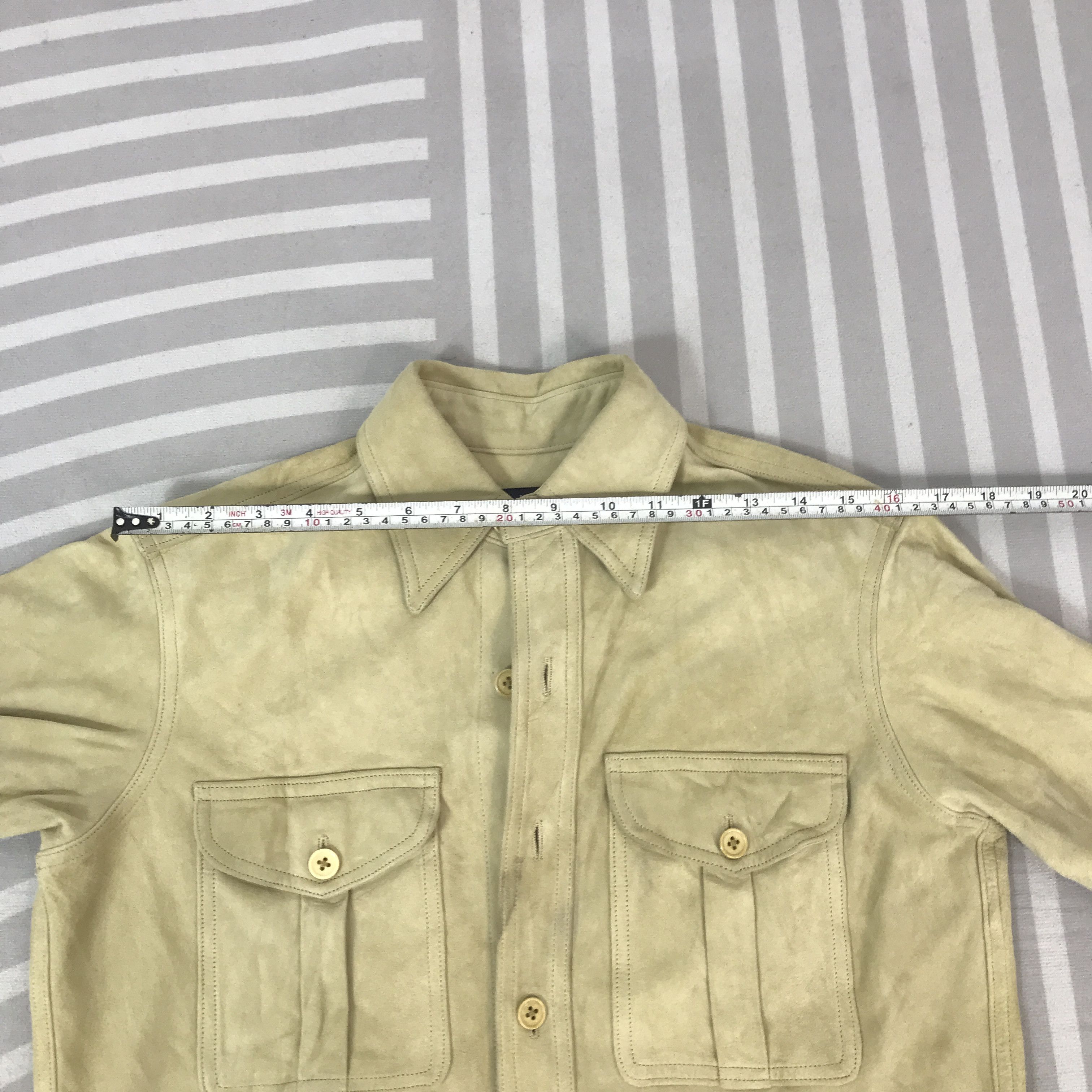 Ralph Lauren Vintage Ralph Lauren Leather polo shirt Size S / US 4 / IT 40 - 5 Thumbnail