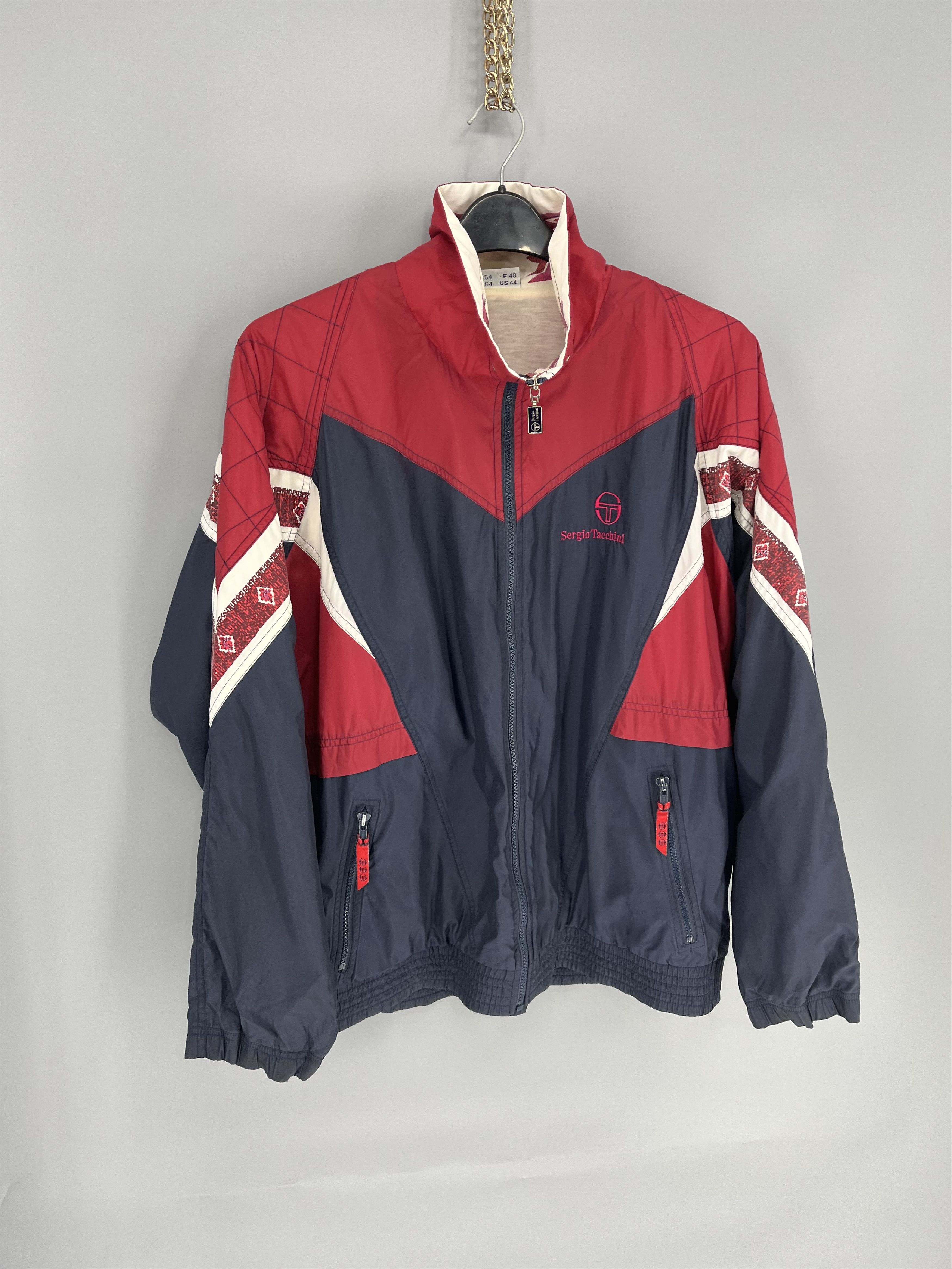 Sergio Tacchini vintage 90s Sergio Tacchini Light Jackets Travis Style Size US L / EU 52-54 / 3 - 2 Thumbnail
