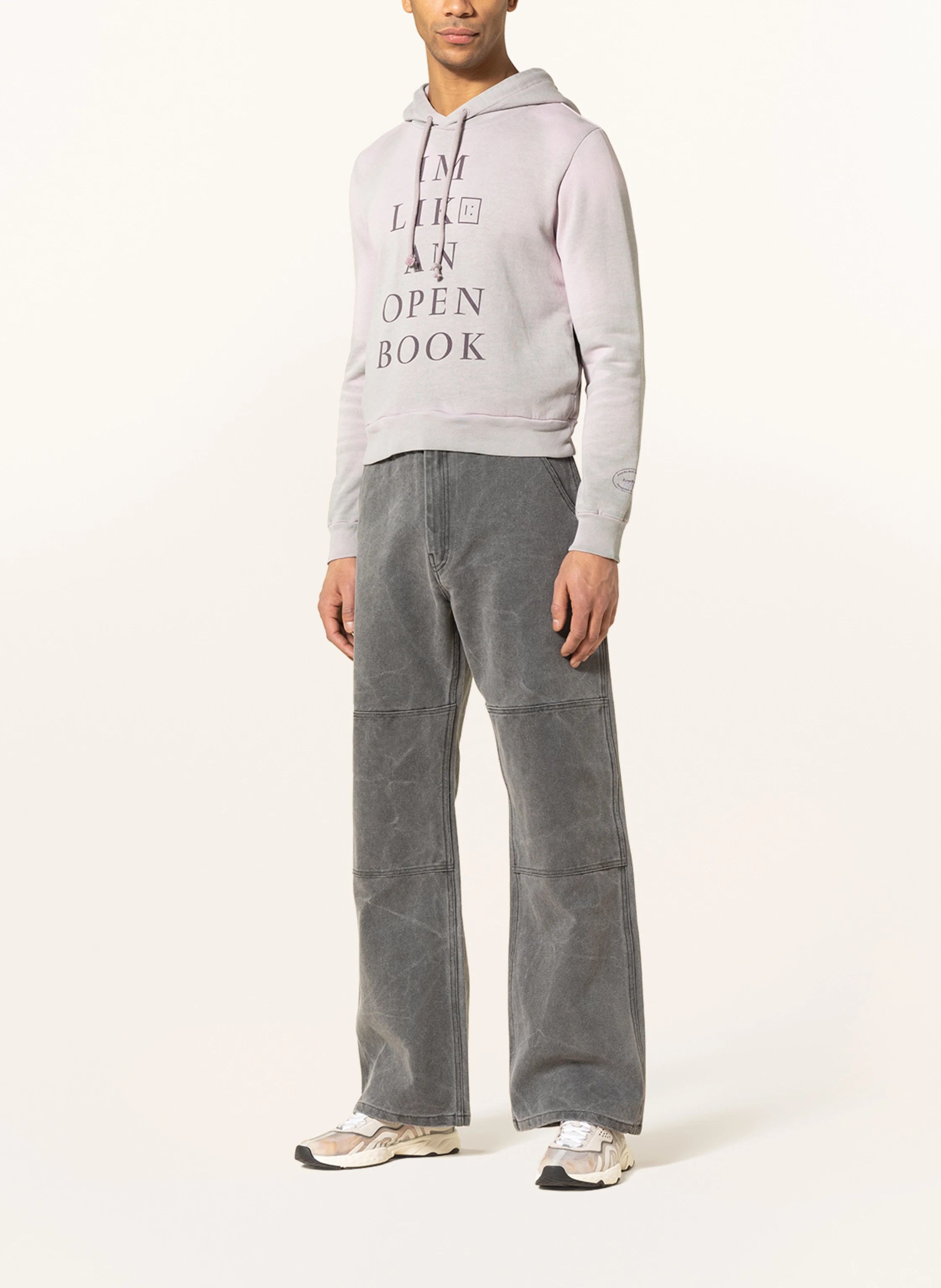 Acne Studios o1y0824 Hoodie Sweatshirts in Grey Size US L / EU 52-54 / 3 - 2 Thumbnail