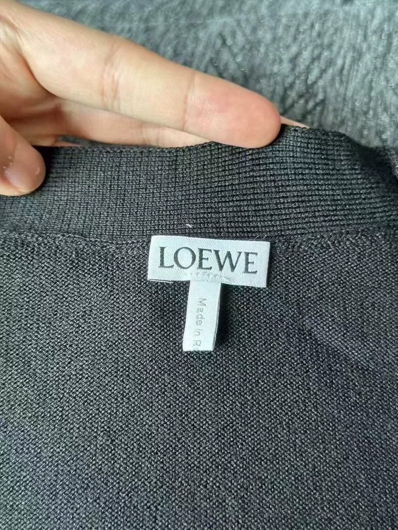 Loewe LOEWE Embroidered logo cardigan Size S / US 4 / IT 40 - 3 Thumbnail