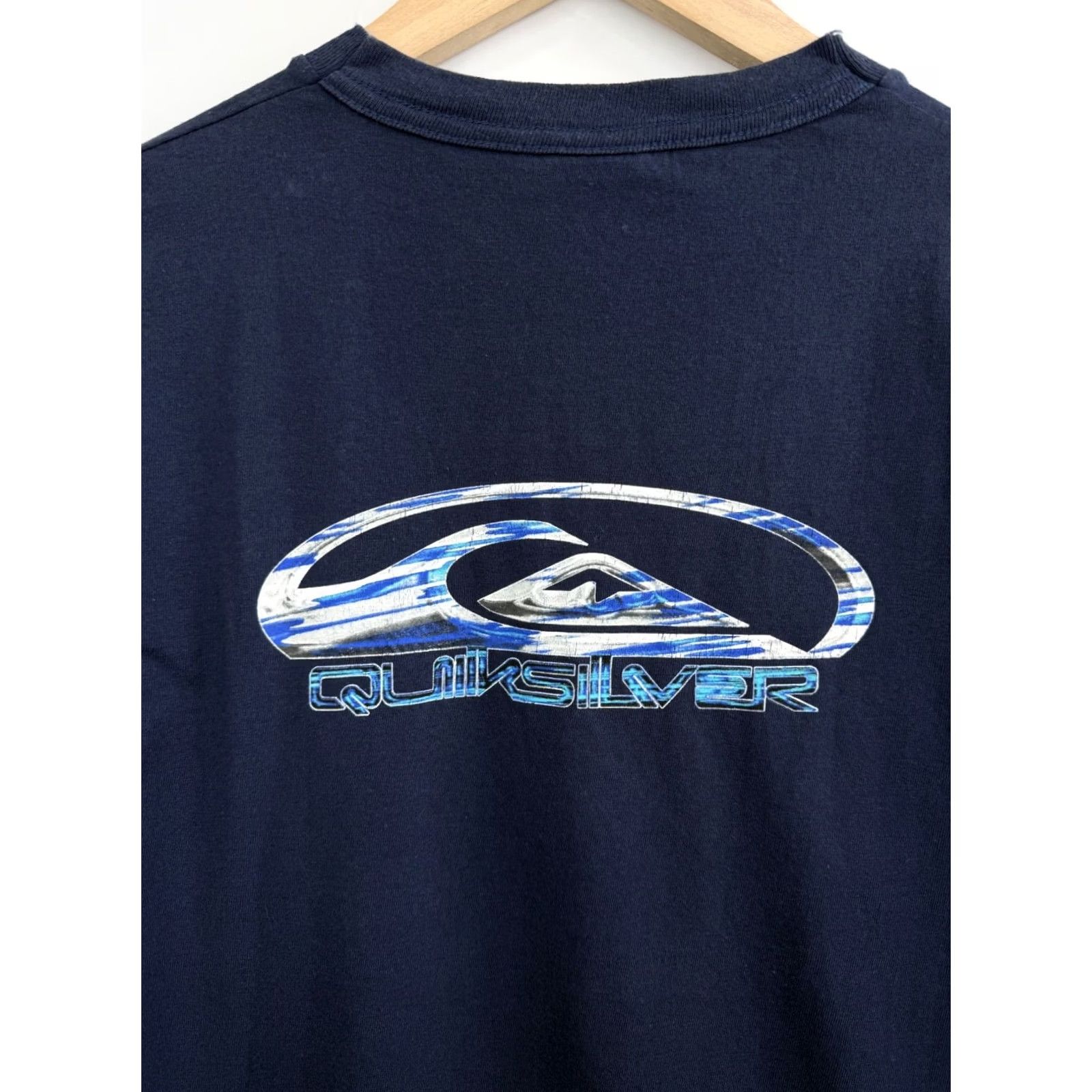 Quiksilver VINTAGE Quiksilver Australia T-Shirt Dark Blue Mens M 90s Rare Retro Hype 90s Size US M / EU 48-50 / 2 - 5 Thumbnail