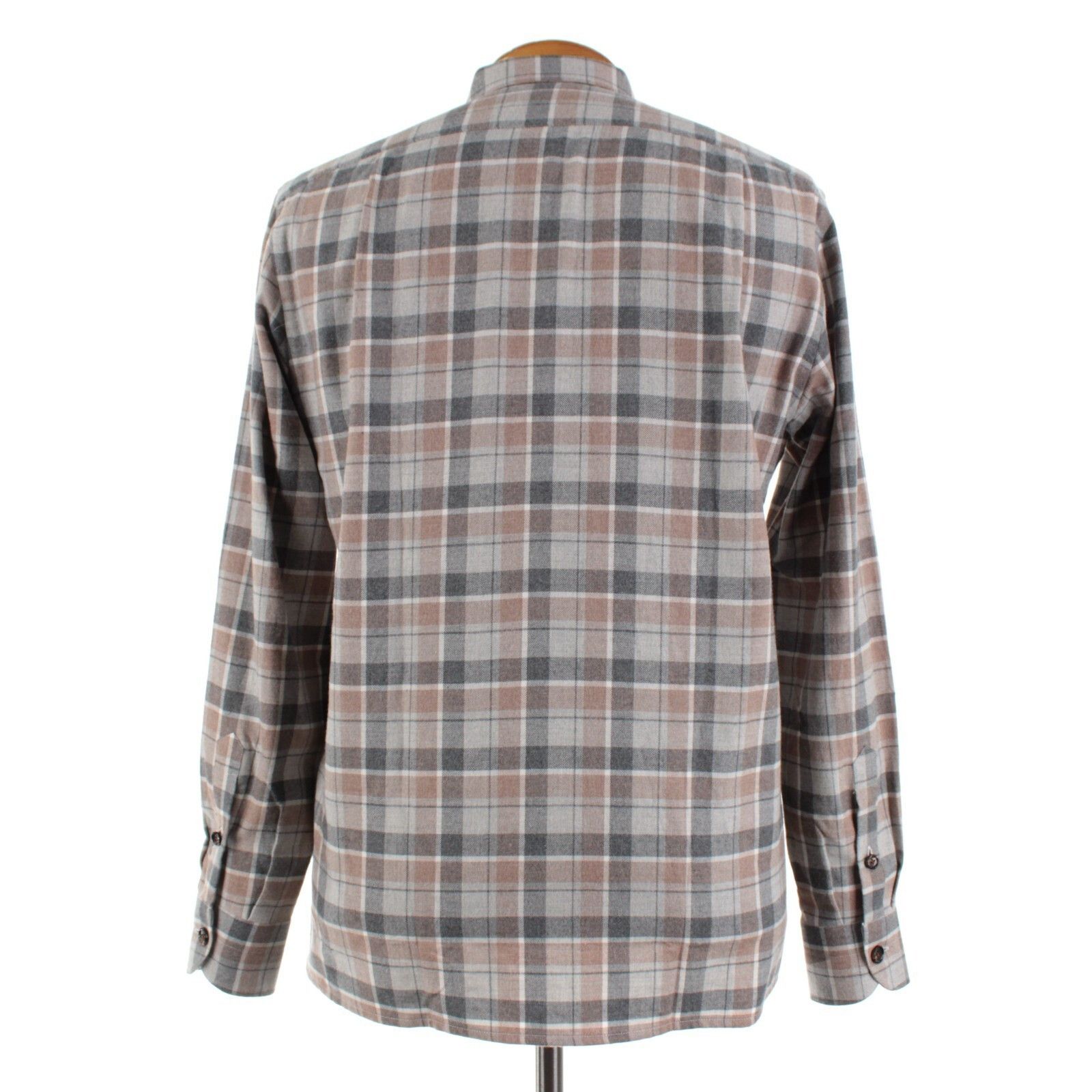 Luciano Barbera Luciano Barbera Overshirt Size M US In Gray Cotton Size US M / EU 48-50 / 2 - 5 Thumbnail