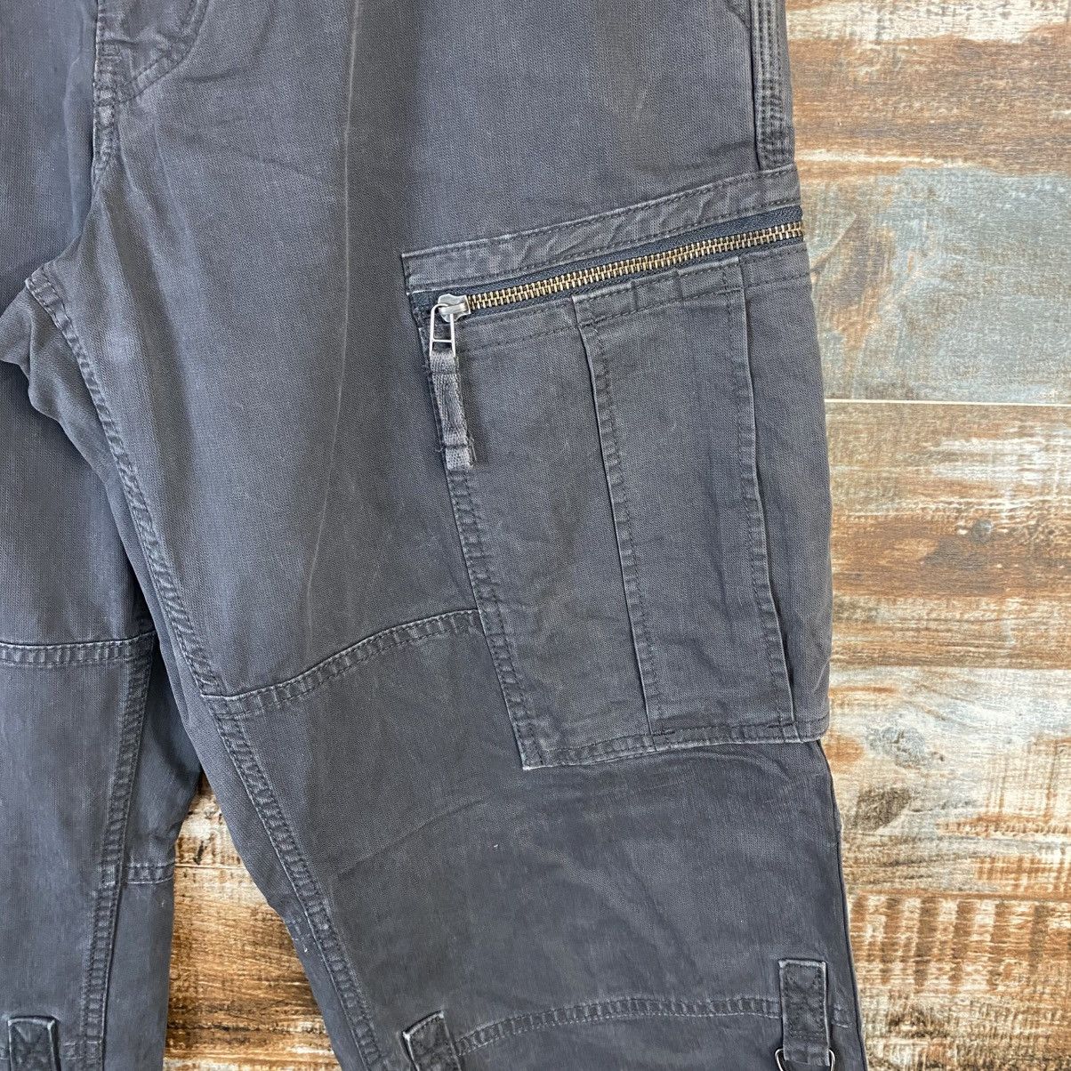 Other DL Uniqlo Black Cargo Multipocket Pants #C929 Size US 33 - 10 Thumbnail
