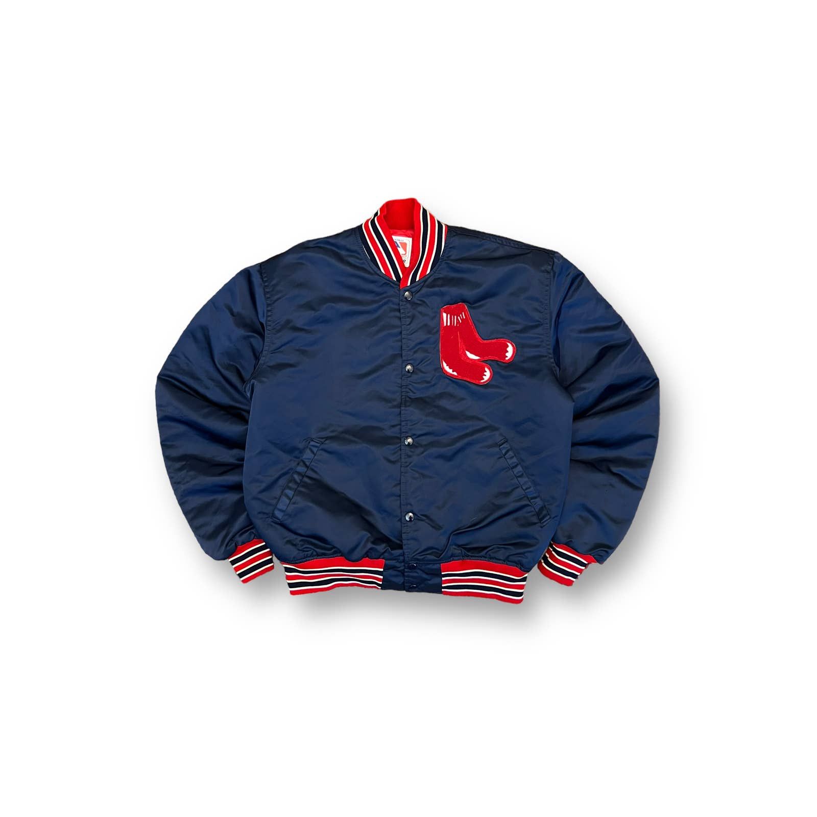 Vintage 80s BOSTON RED SOX MLB Starter Nylon Jacket M