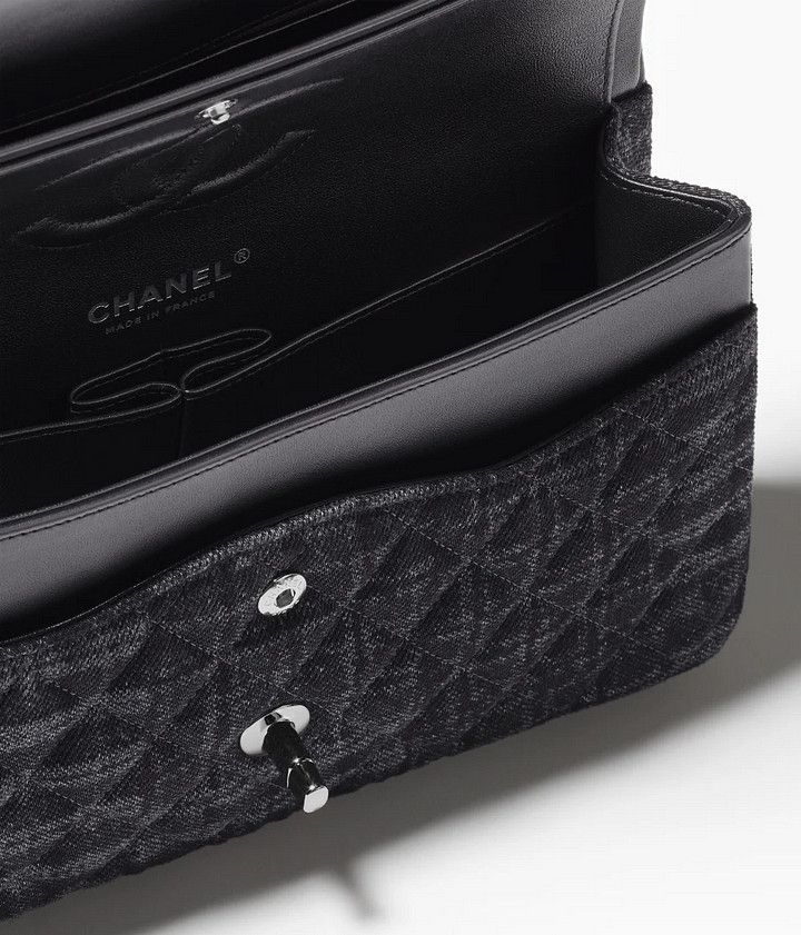 Chanel os11x0126 Size: OS / Classic 11.12 Handbag in Black/Grey Size ONE SIZE - 3 Thumbnail