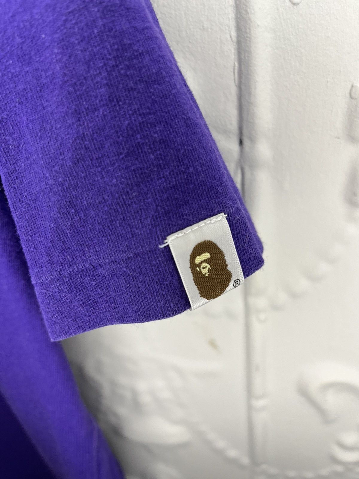 Bape A Bathing Ape Vintage Purple Bapesta T-Shirt Size US XL / EU 56 / 4 - 8 Thumbnail