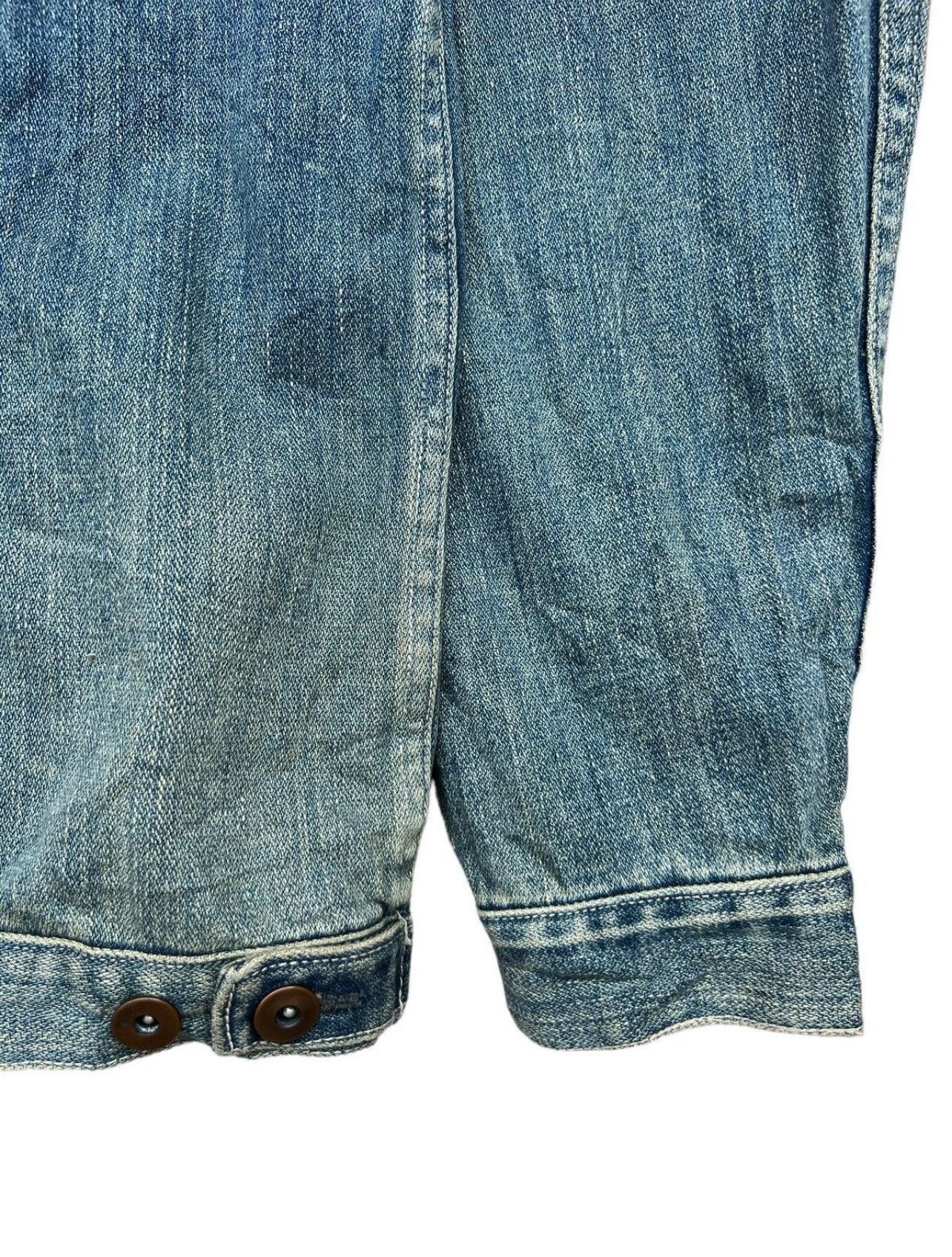 Japanese Brand Vintage Japan Zipup Biker Denim Jacket Size US M / EU 48-50 / 2 - 7 Thumbnail