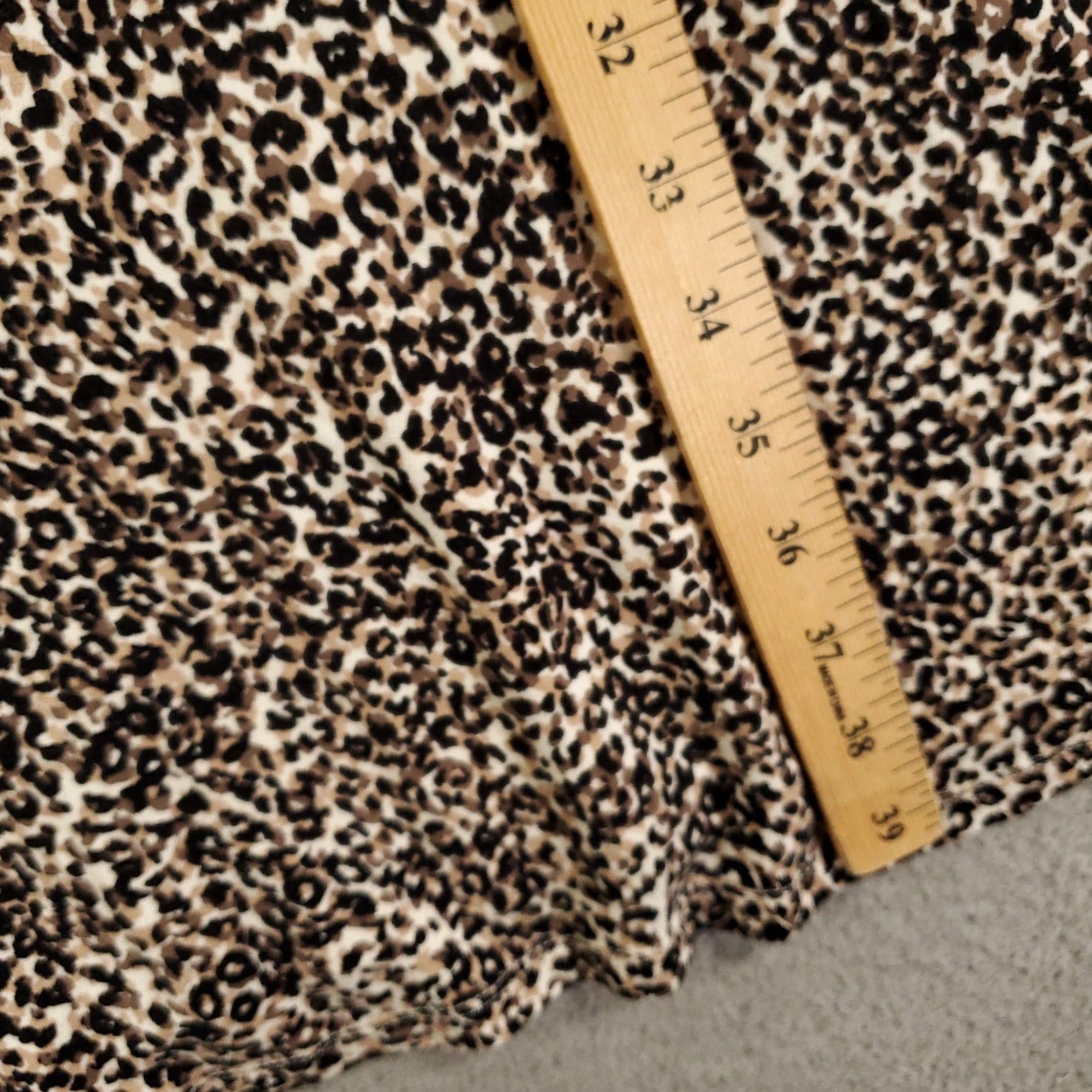 Old Navy Womens Animal Print Swing Dress Size Large Jaguar Leopard Knit Comfort Stretch Dress Multicolor Knee Length Old Navy Casual Size L / US 10 / IT 46 - 3 Thumbnail