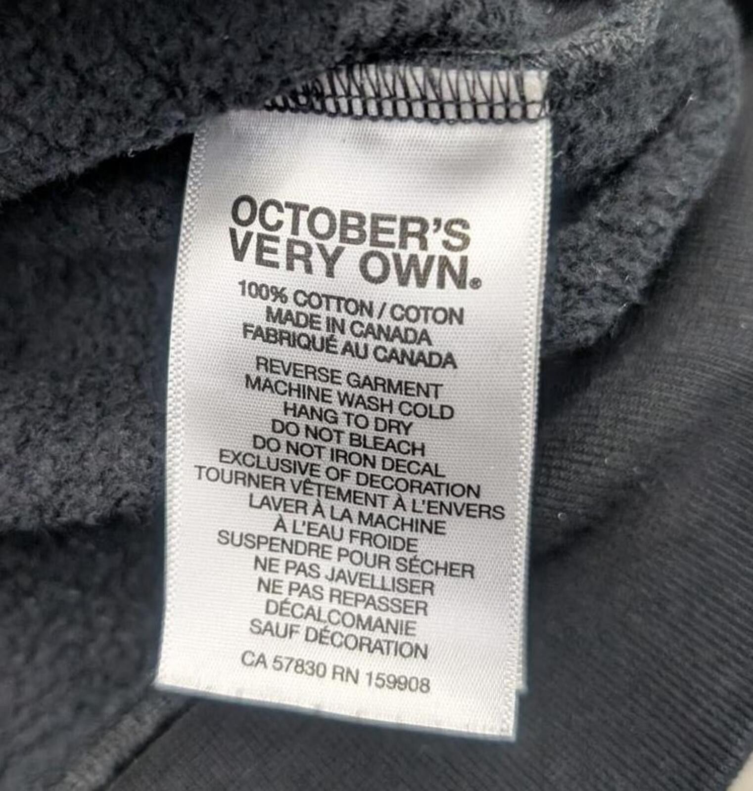 October's Very Own October's Very Own Drake Owl Heavy Weight Black Sweater Size US M / EU 48-50 / 2 - 4 Thumbnail