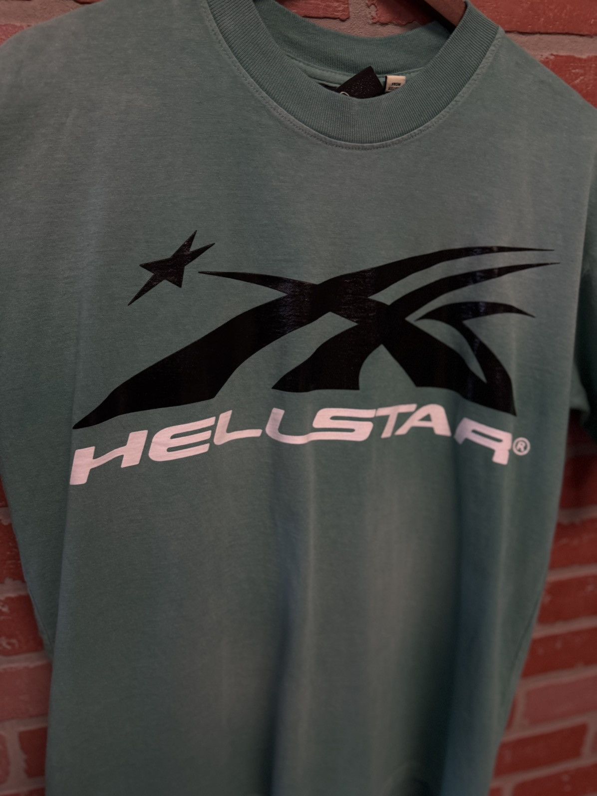 HELLSTAR Hellstar Green Logo Tee Shirt 100% Authentic Size S Size US S / EU 44-46 / 1 - 5 Thumbnail