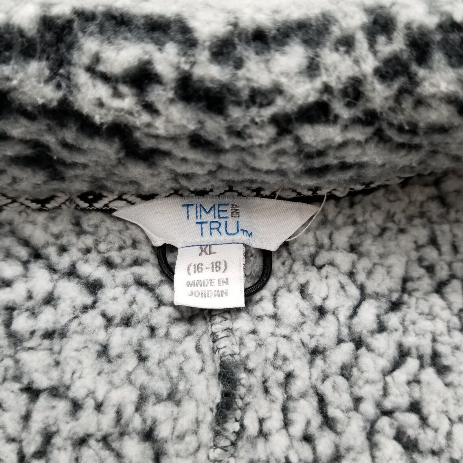 Other Time Tru Sherpa Sweater Mens XL Zip Pockets Pullover Size US XL / EU 56 / 4 - 3 Thumbnail