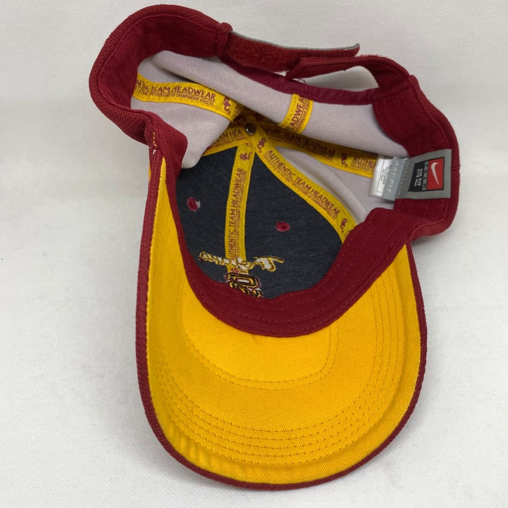 Nike Nike Hat USC College Strapback Baseball Cap Red Size ONE SIZE - 5 Thumbnail