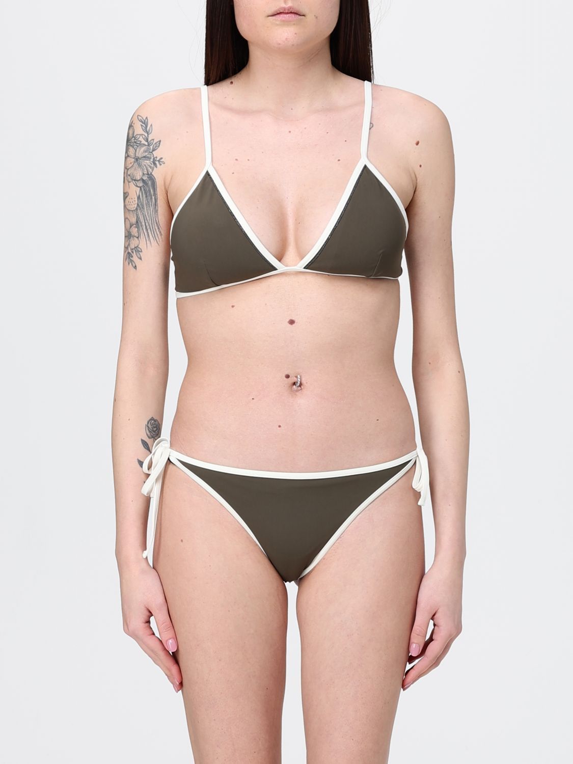 Brunello Cucinelli Brunello Cucinelli Swimsuit Woman Green Size M / US 6-8 / IT 42-44 - 1 Thumbnail