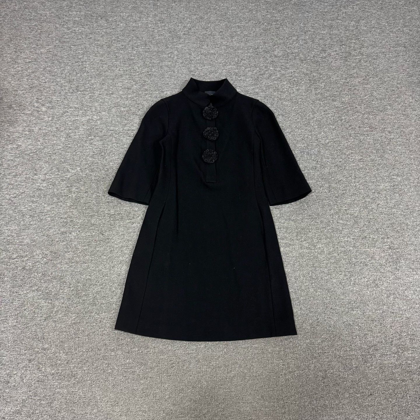 Fendi Fendi Stand Collar Half-Zip Shirt Dress Size S / US 4 / IT 40 - 1 Thumbnail