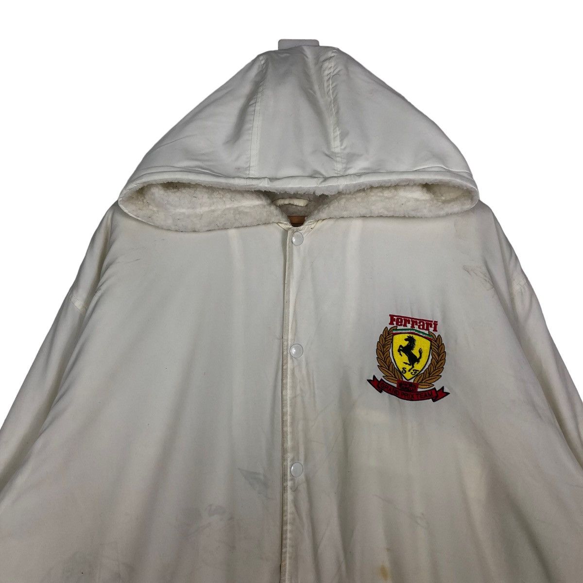 Japanese Brand 🔥Long Jacket Coach Hoodie Big Logo Magneti Marelli Ferrari Size US L / EU 52-54 / 3 - 4 Thumbnail