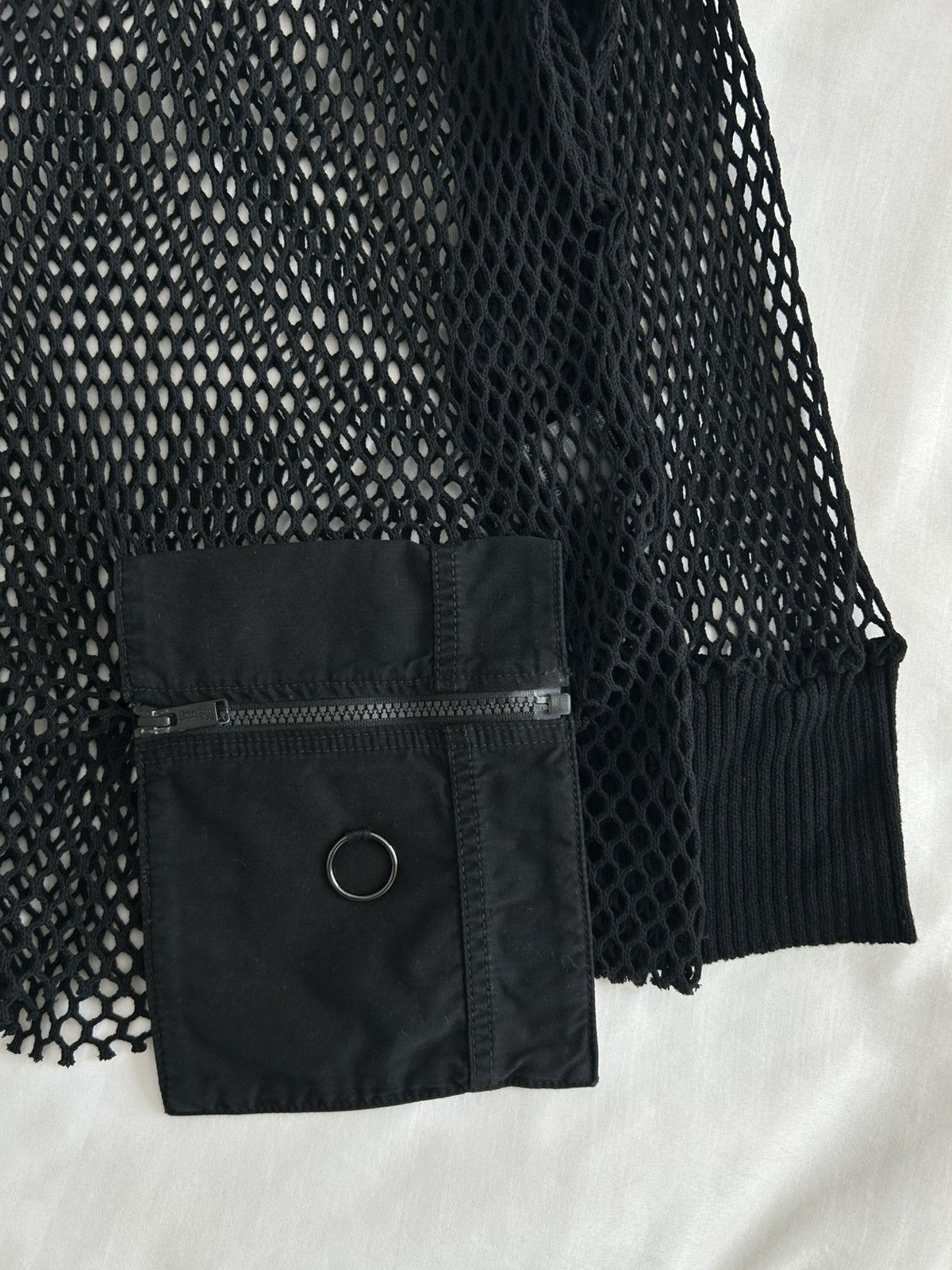 Undercover Undercover Sweater UC1D4901 Net Knit Long Sleeve Japan Size US XL / EU 56 / 4 - 3 Thumbnail