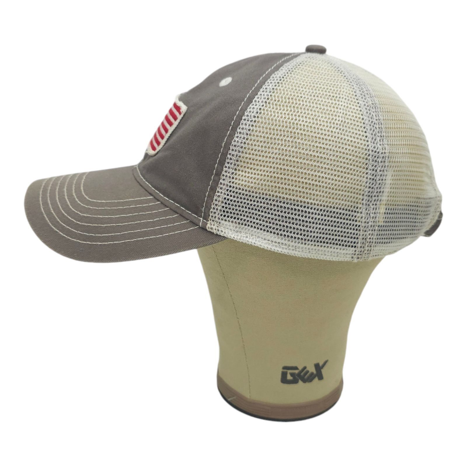 Other American Flag Patch Strapback Cap Curved Brim Mesh Trucker Size ONE SIZE - 11 Thumbnail