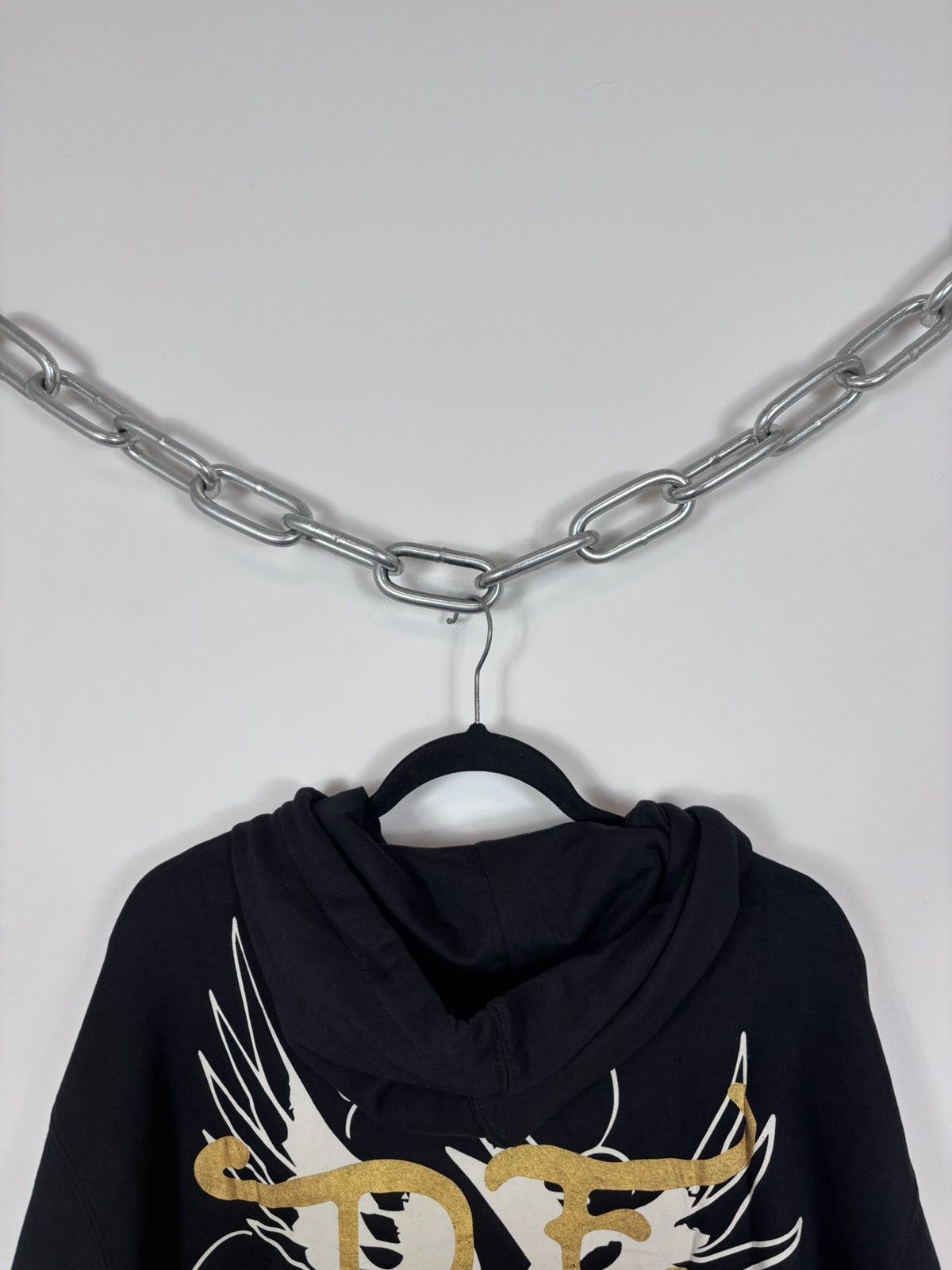 Ed Hardy Ed Hardy NWT Men’s Y2K Big Skull Tattoo Logo Black Hoodie Size US XXL / EU 58 / 5 - 18 Thumbnail