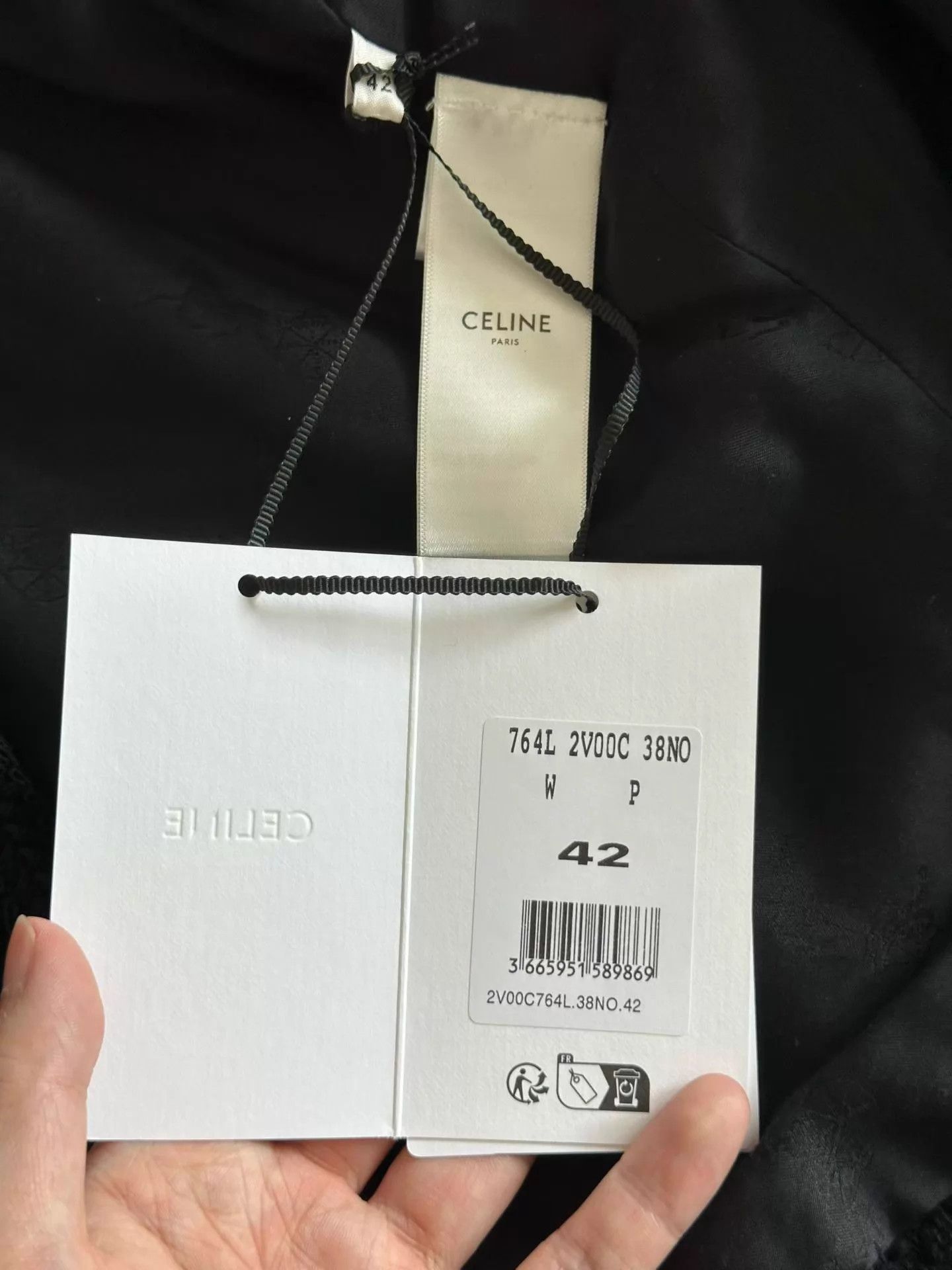 Celine CELINE It Triple-Button Tweed Blazer 42 New With Tags Size M / US 6-8 / IT 42-44 - 4 Thumbnail