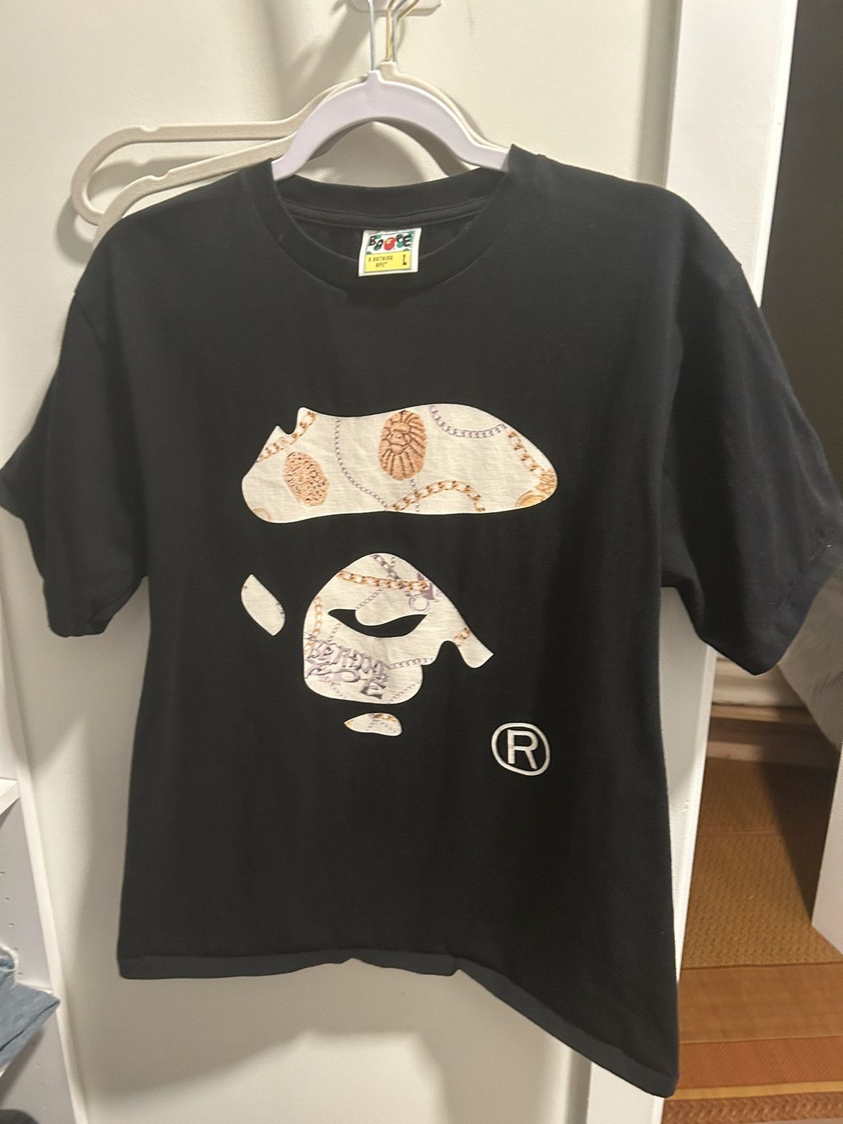 Bape Jewels Ape Face Tee Size US L / EU 52-54 / 3 - 1 Thumbnail