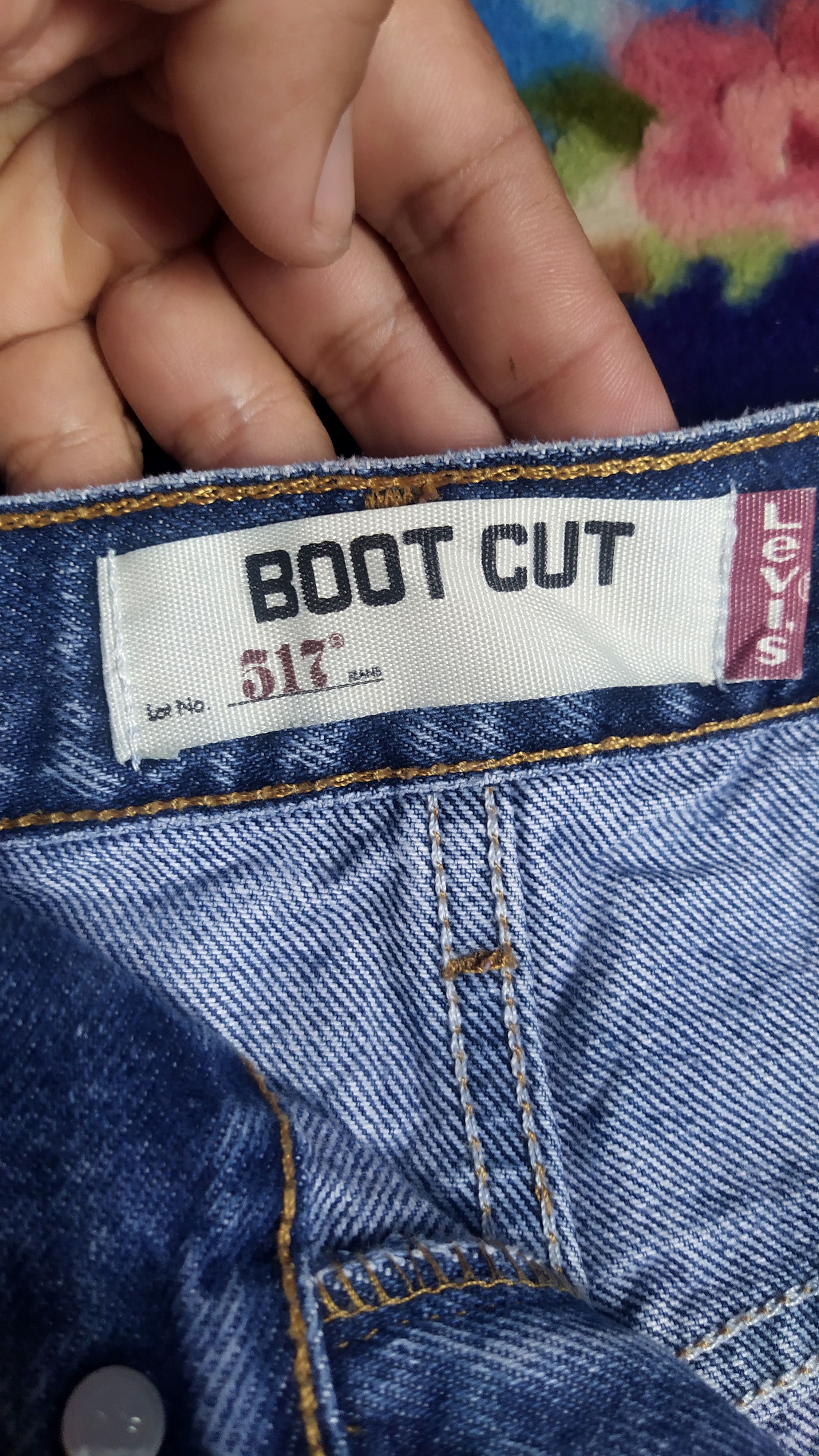 Levi's Vintage Levis Boot cut 517 distressed denim Size US 37 - 4 Thumbnail