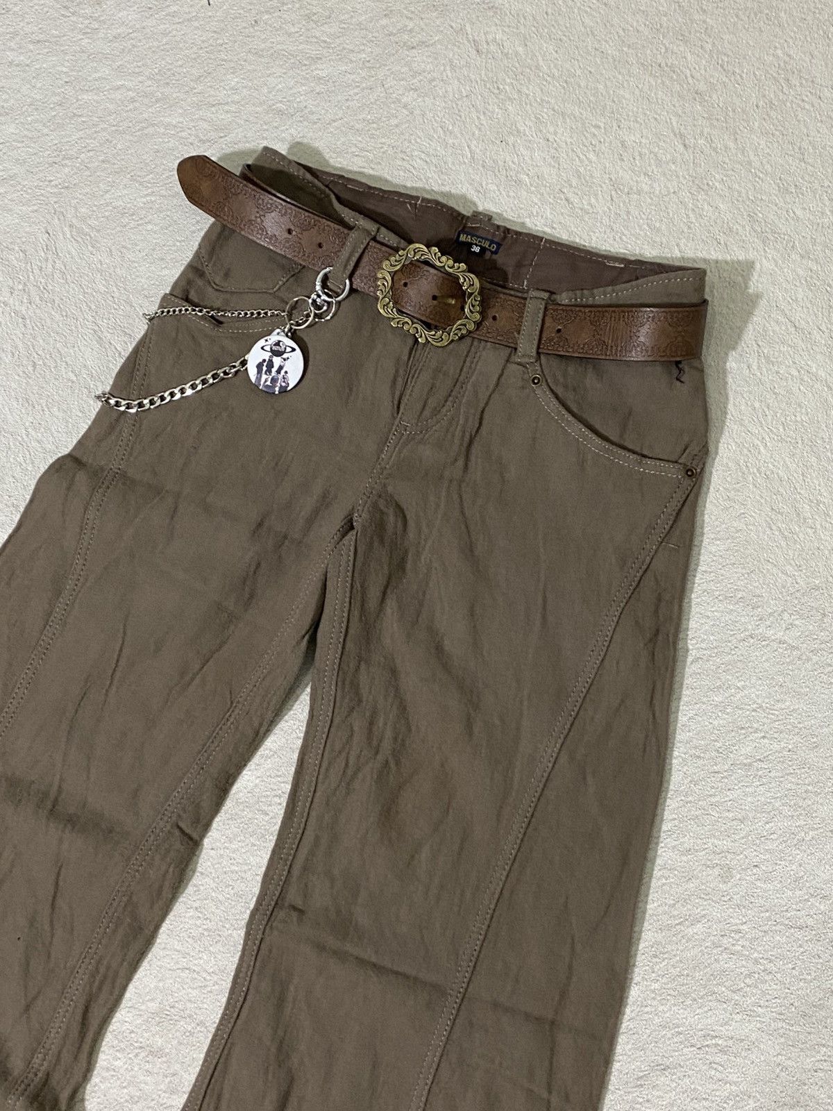 If Six Was Nine SICK 💸Masculo super flare pants like tornado mart goa Lgb Size US 29 - 4 Thumbnail